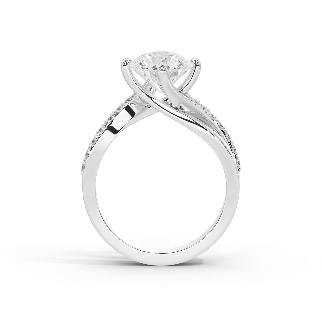 3 Carat Livia Classic Twist Ring