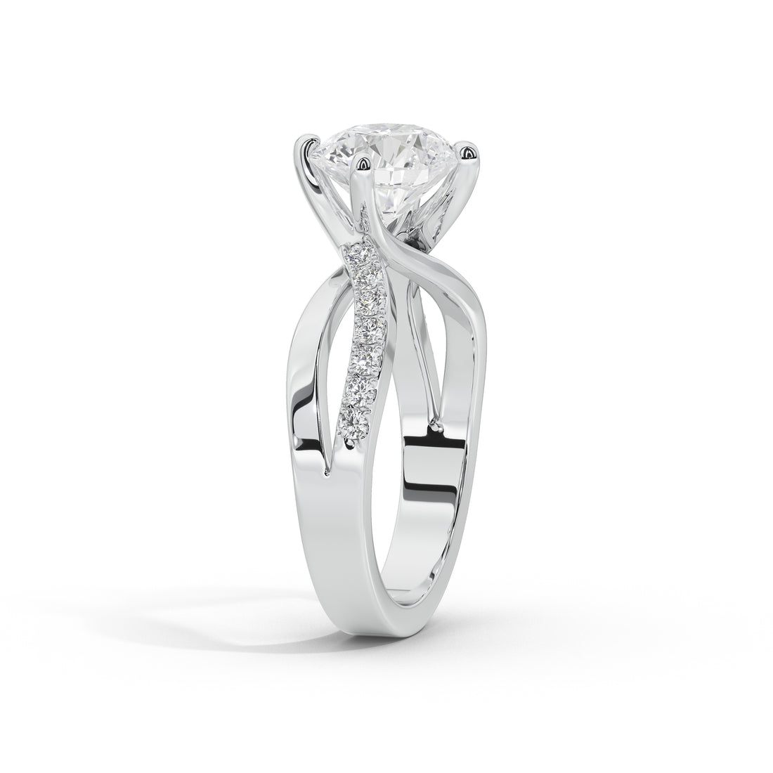 3 Carat Livia Classic Twist Ring