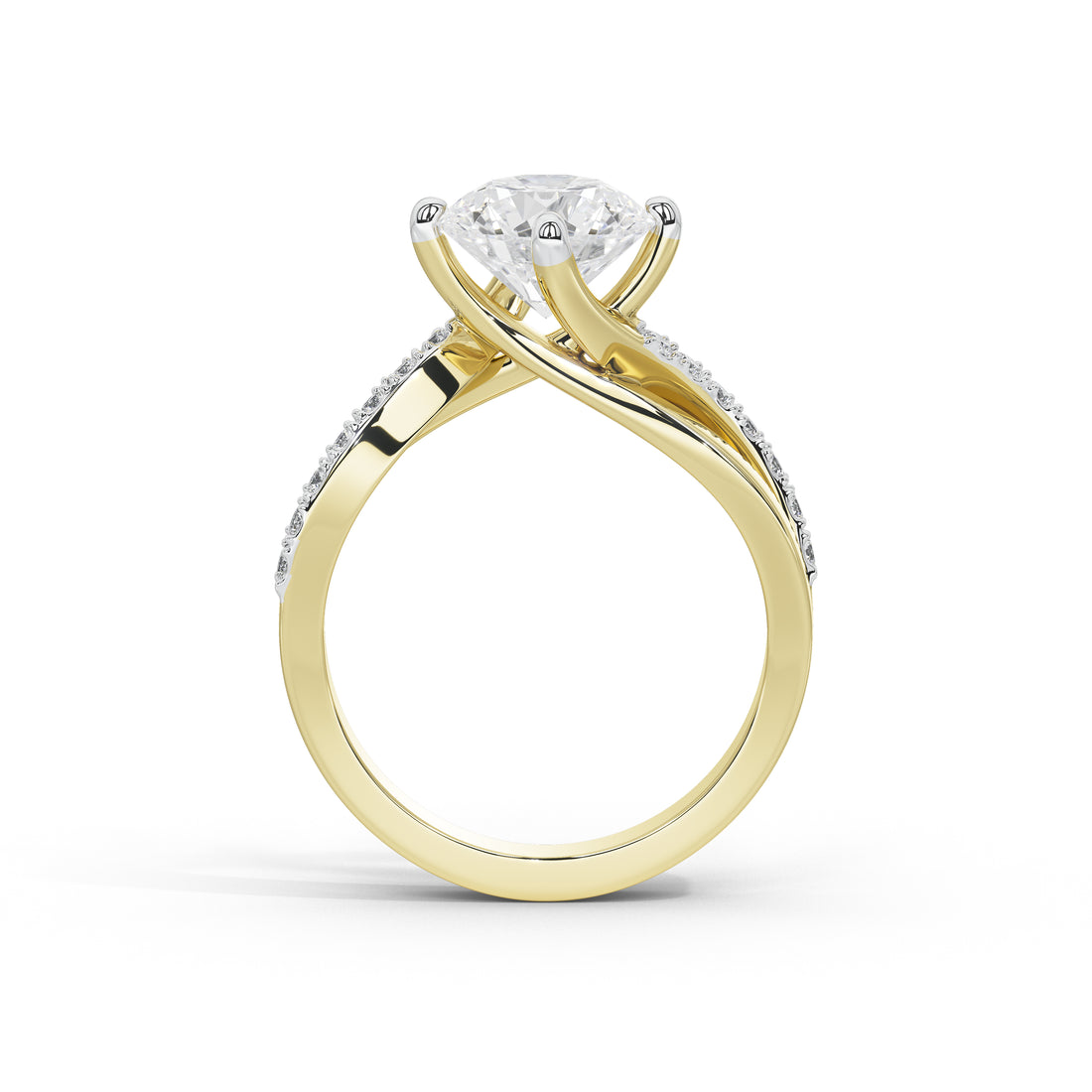 3 Carat Livia Classic Twist Ring
