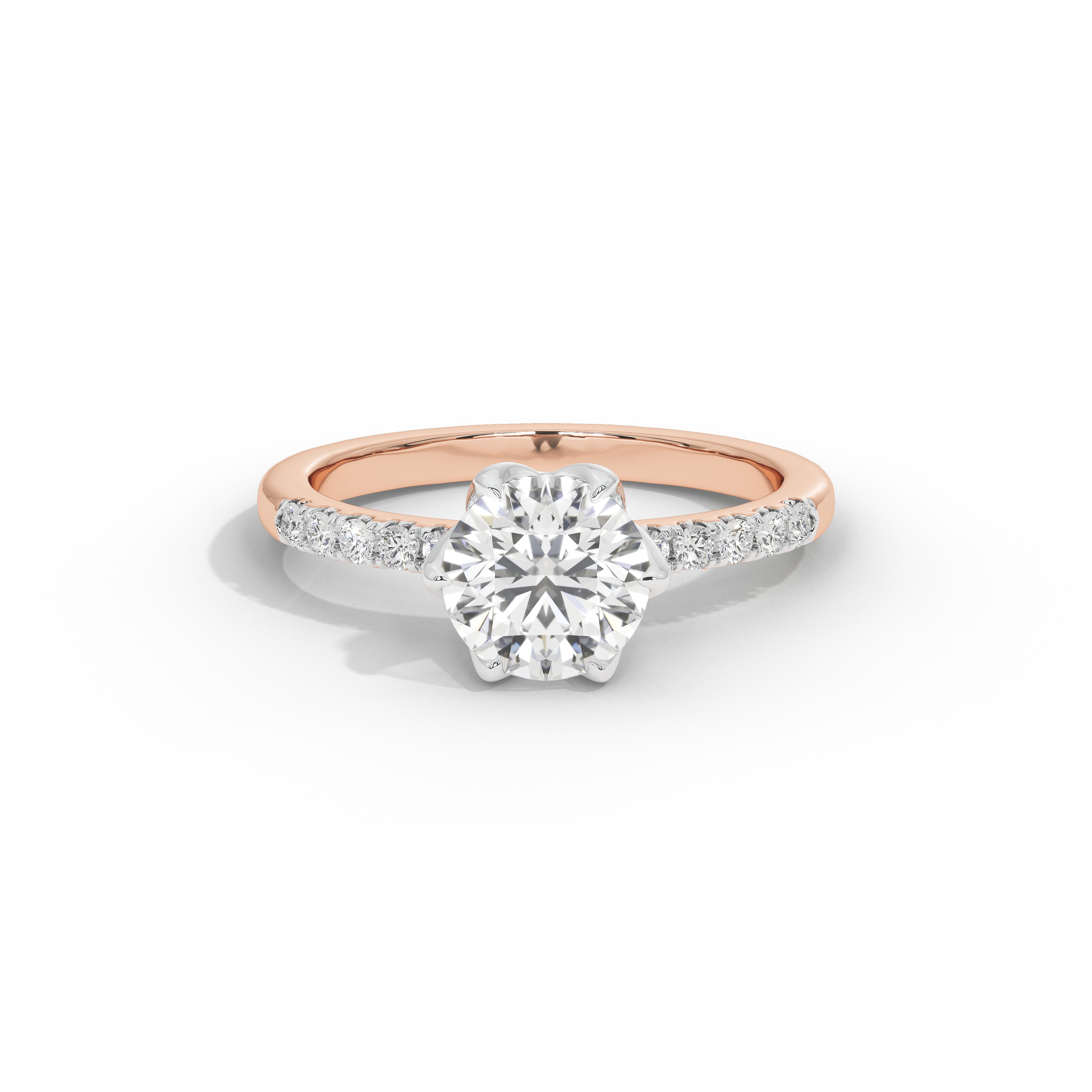 1.5 Carat Maahika Round Diamond Ring