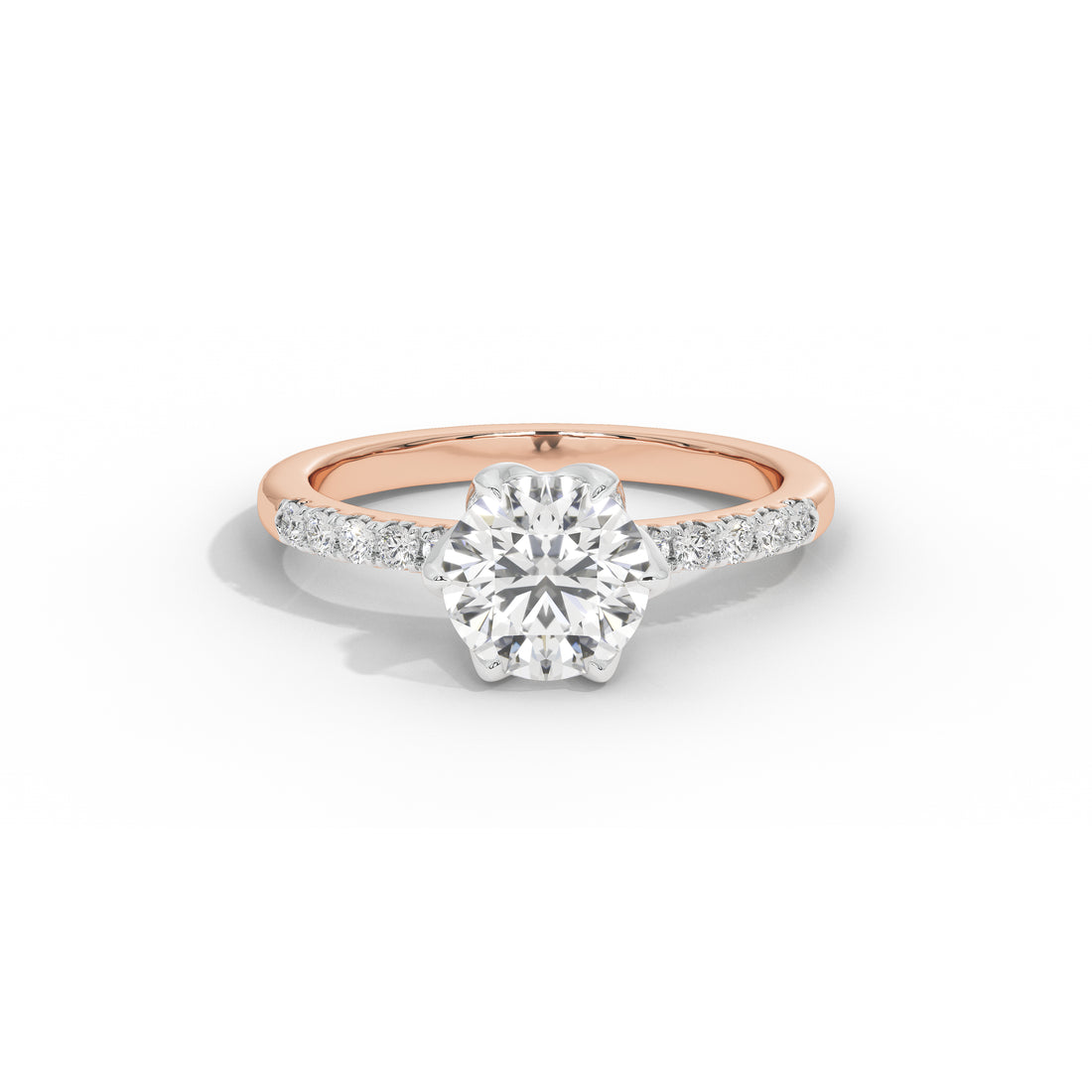1.5 Carat Maahika Round Diamond Ring