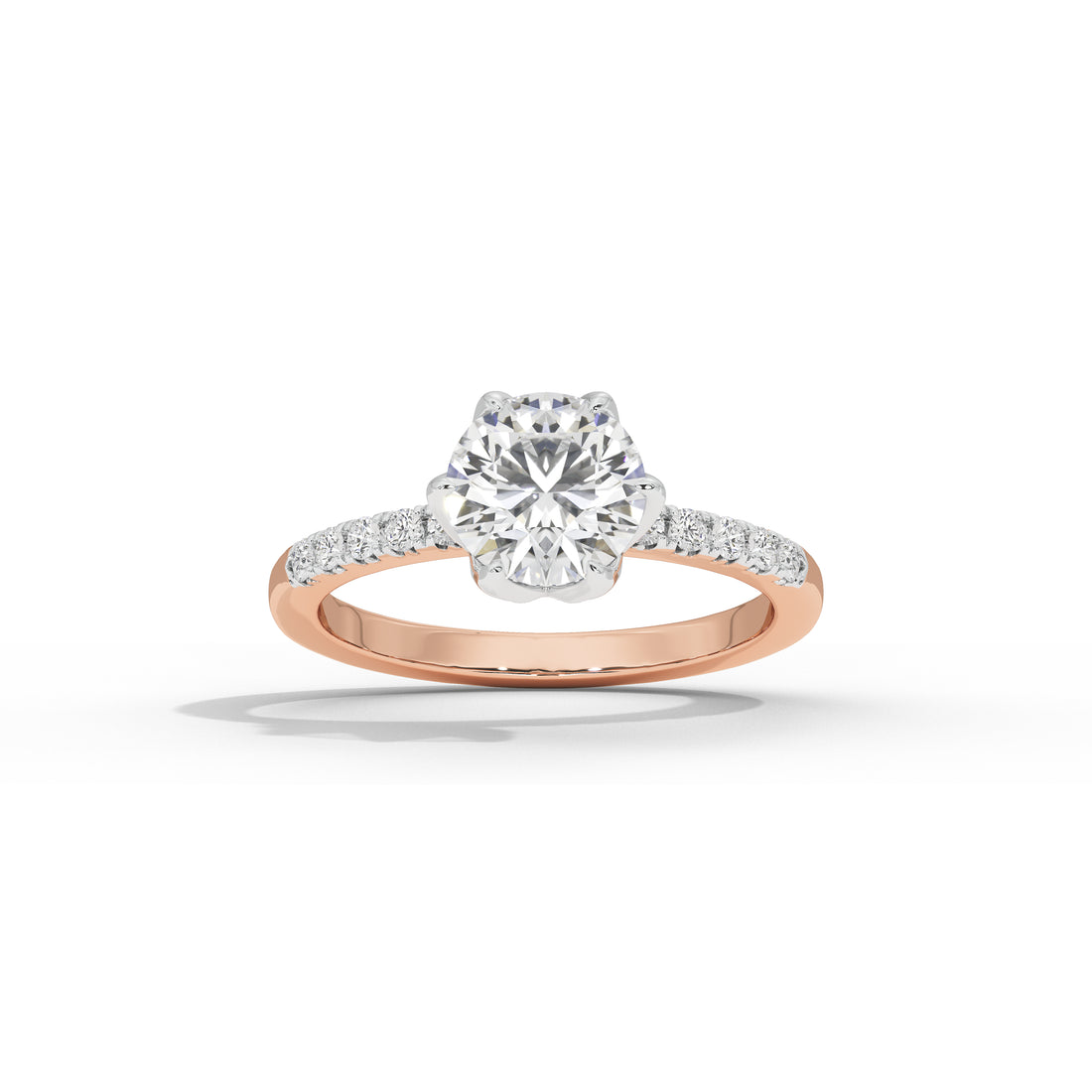 1.5 Carat Maahika Round Diamond Ring
