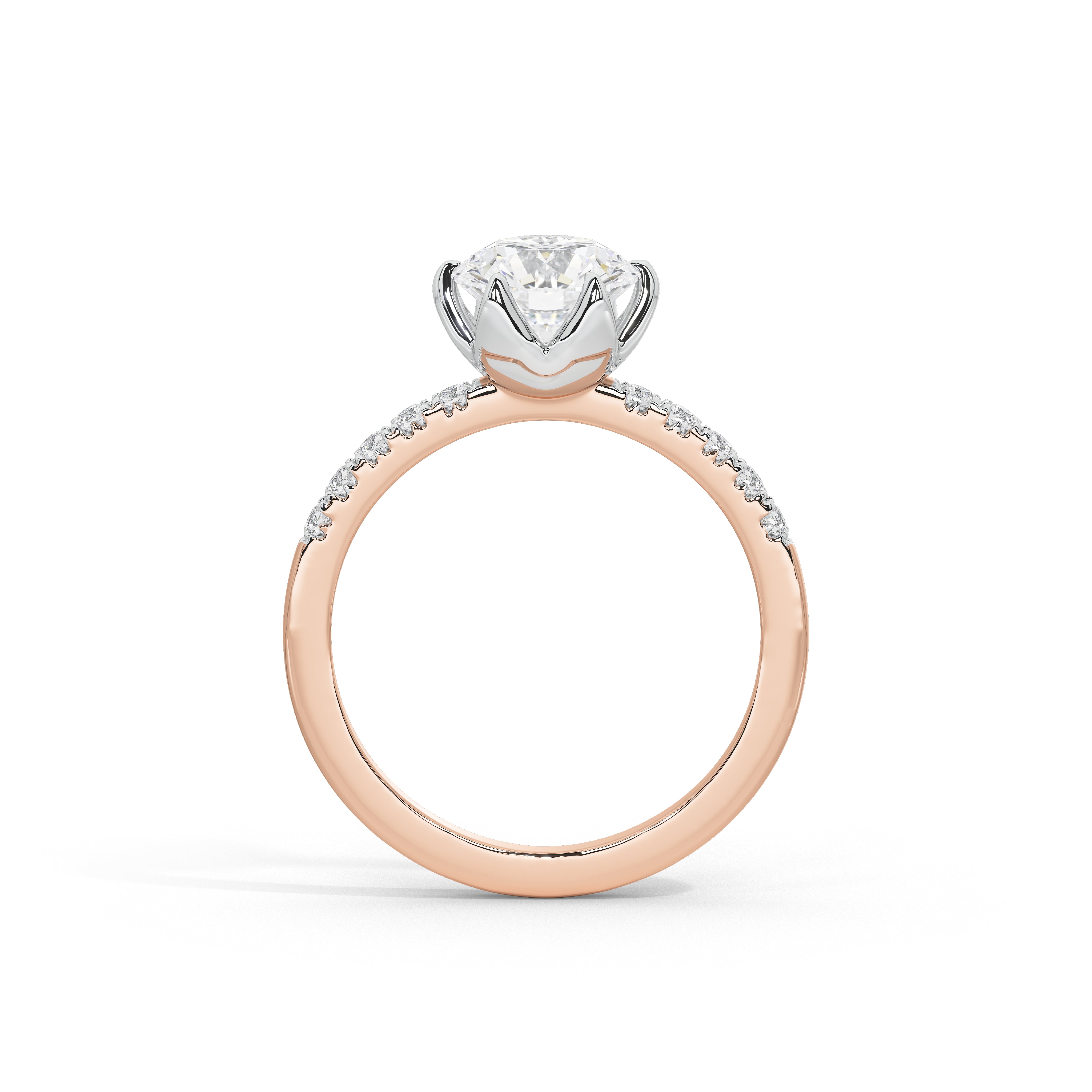 1.5 Carat Maahika Round Diamond Ring