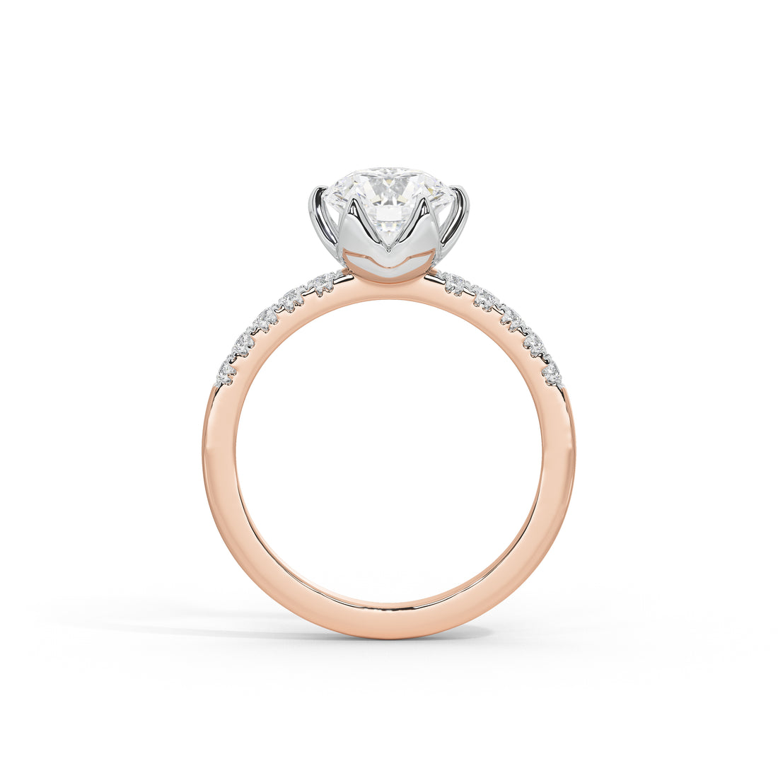 1.5 Carat Maahika Round Diamond Ring