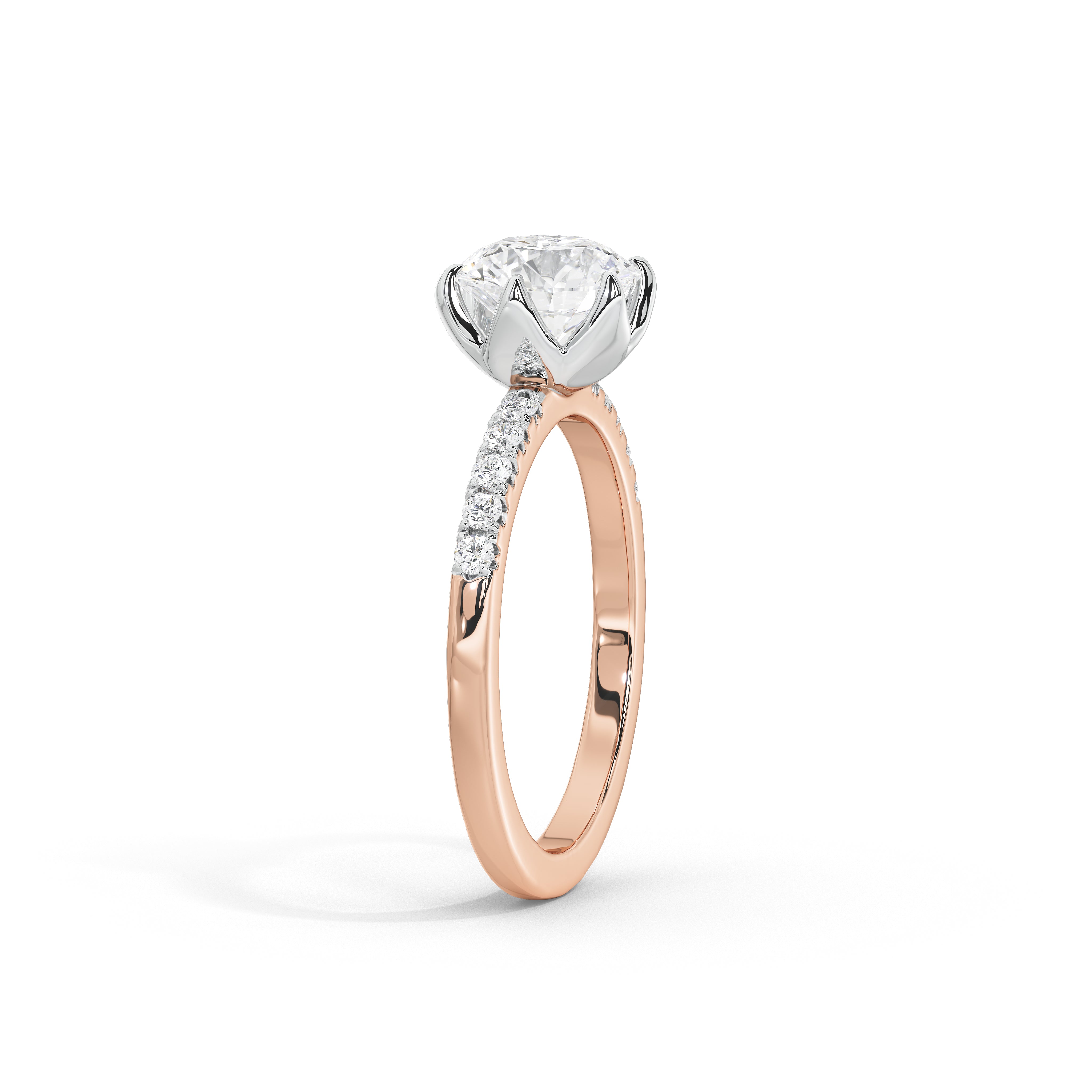 1.5 Carat Maahika Round Diamond Ring