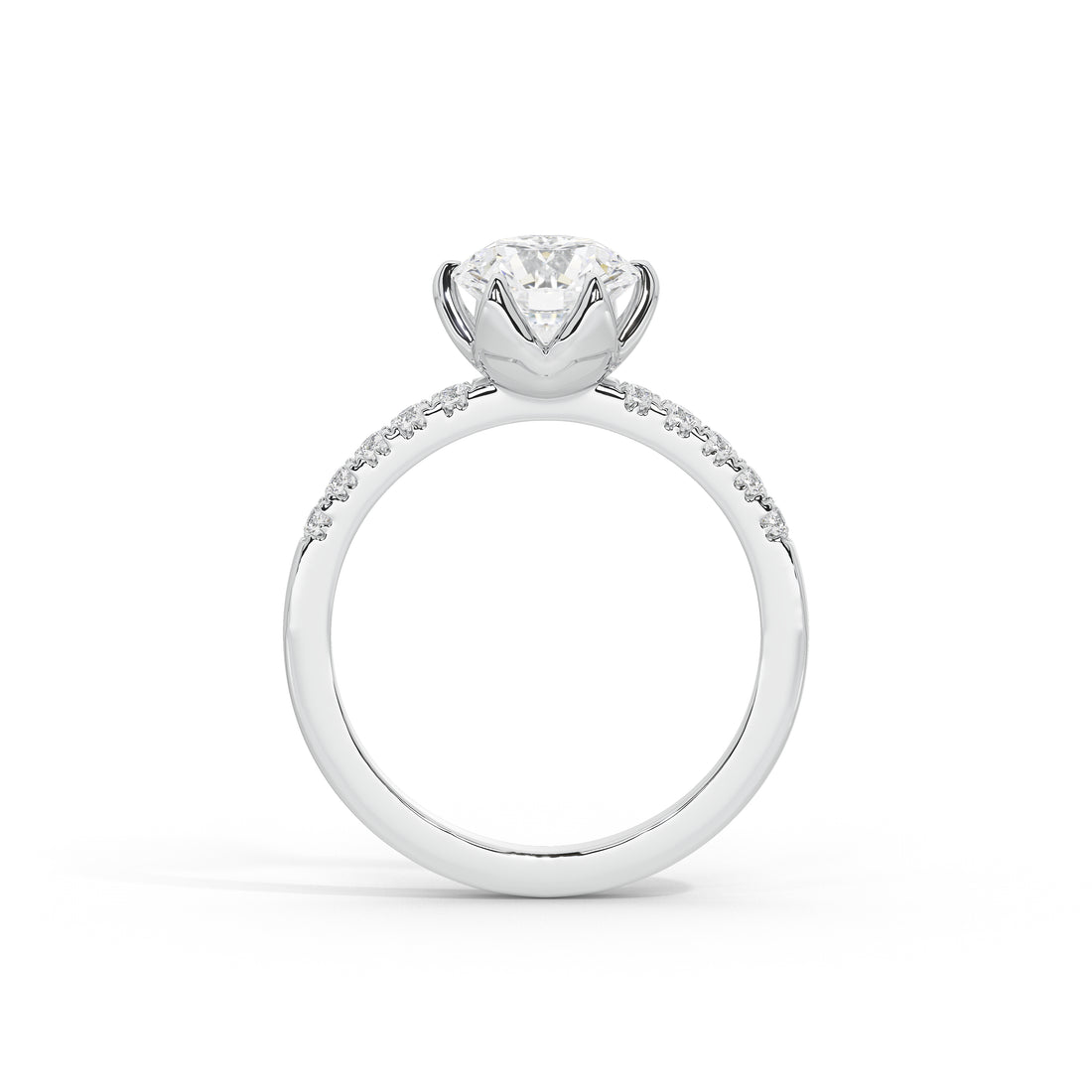 1.5 Carat Maahika Round Diamond Ring