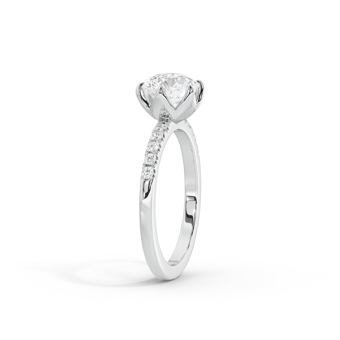 1.5 Carat Maahika Round Diamond Ring