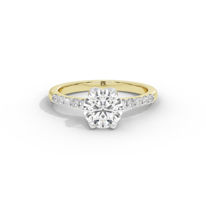 1.5 Carat Maahika Round Diamond Ring