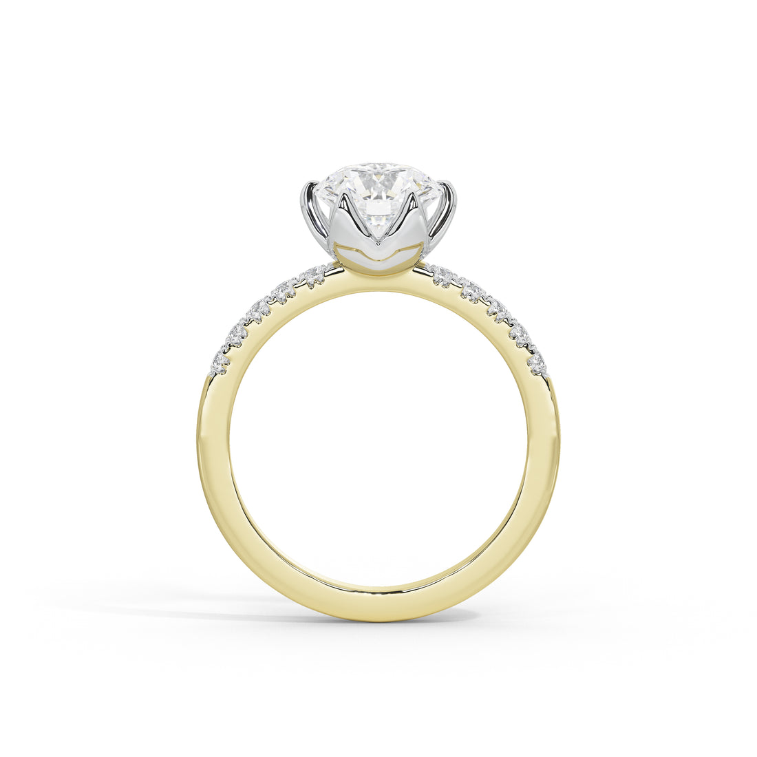 1.5 Carat Maahika Round Diamond Ring
