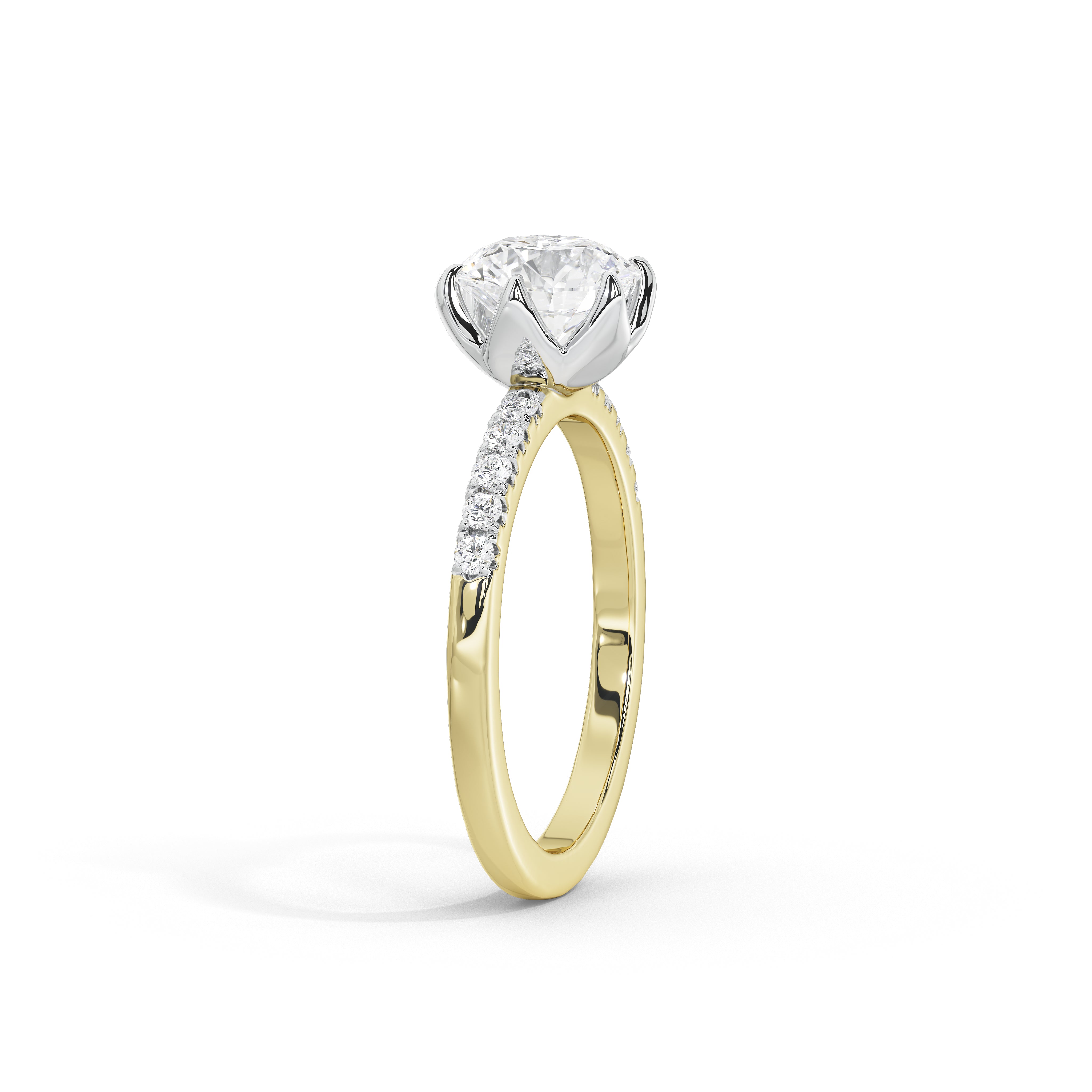 1.5 Carat Maahika Round Diamond Ring