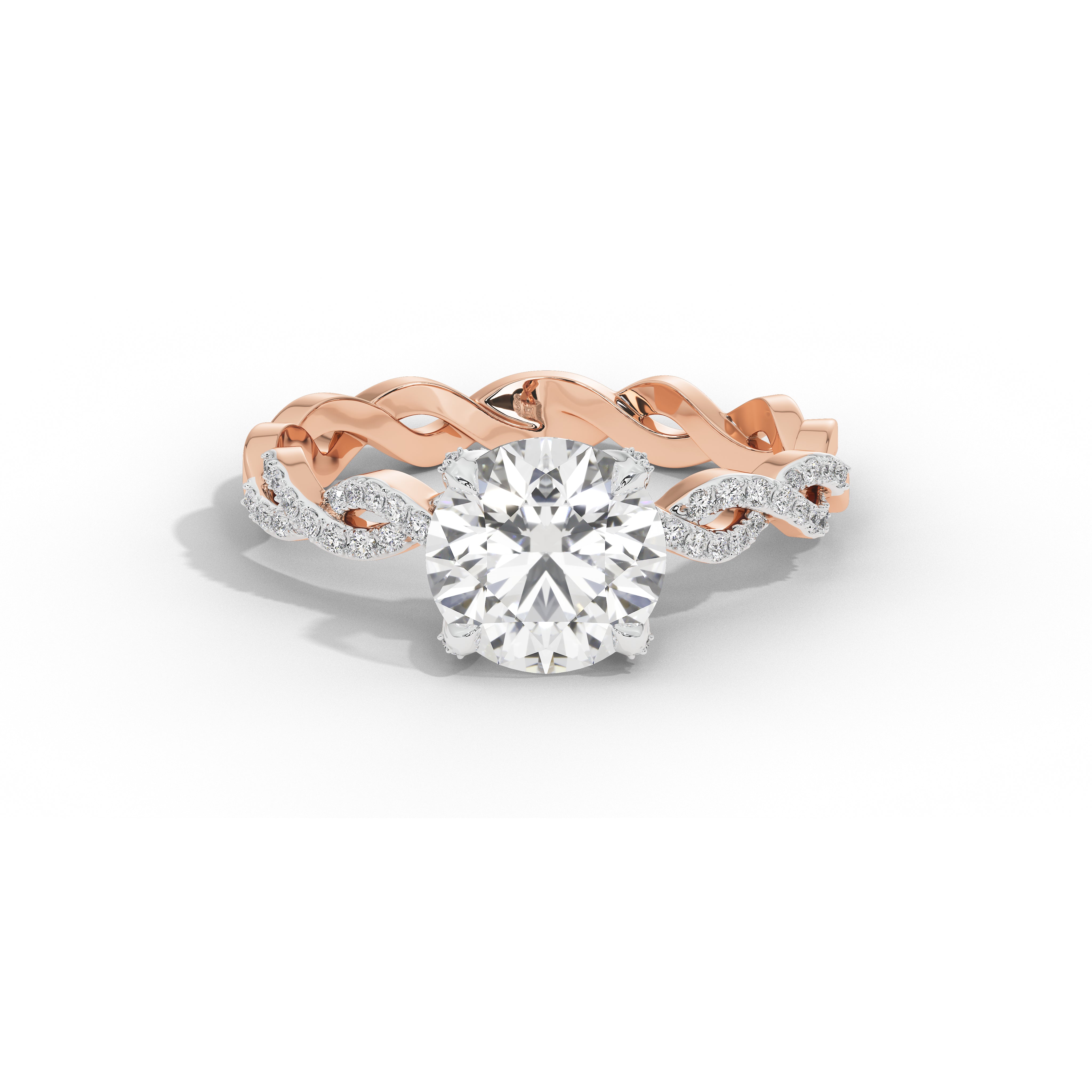 1 Carat Leila Round Solitaire Ring