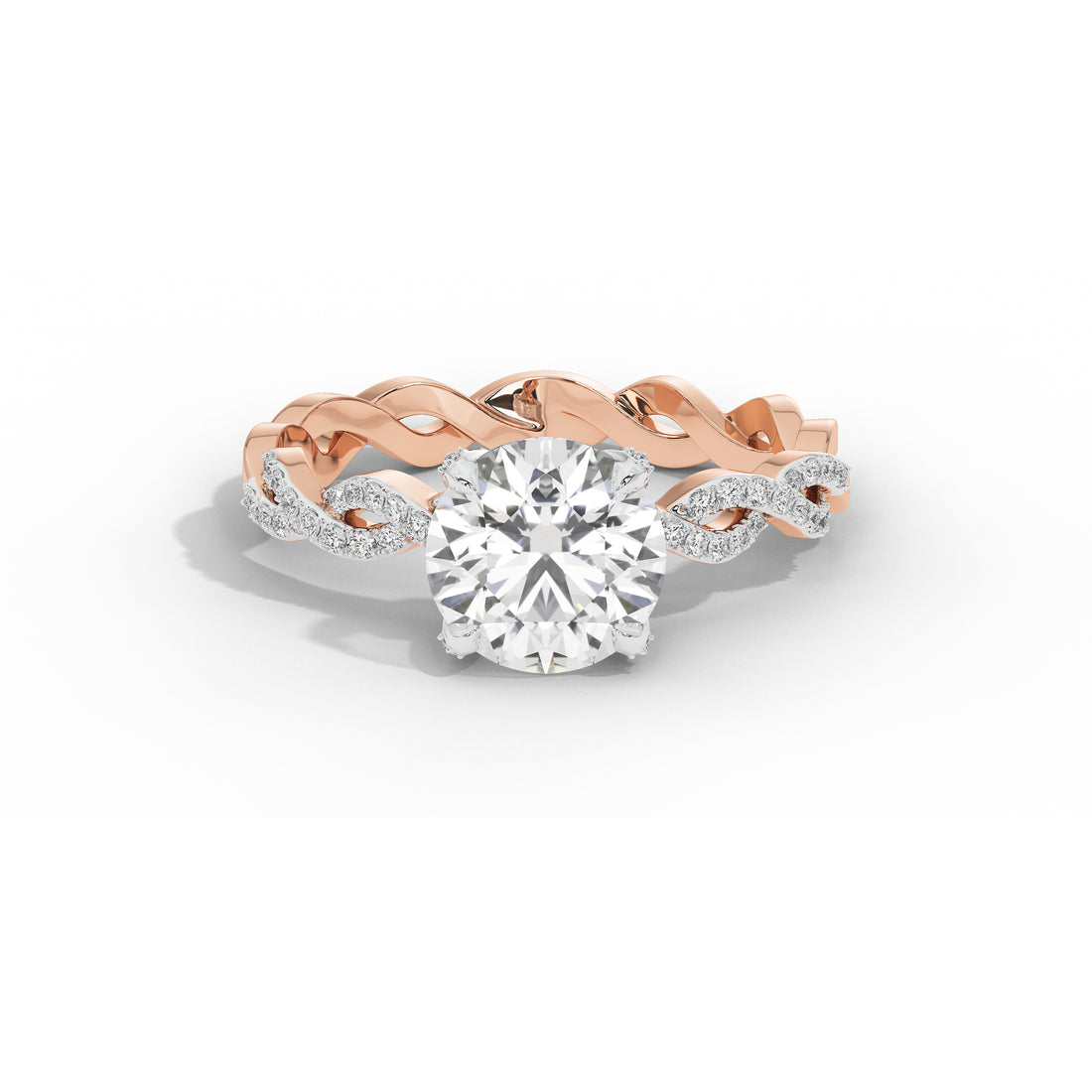 1 Carat Leila Round Solitaire Ring