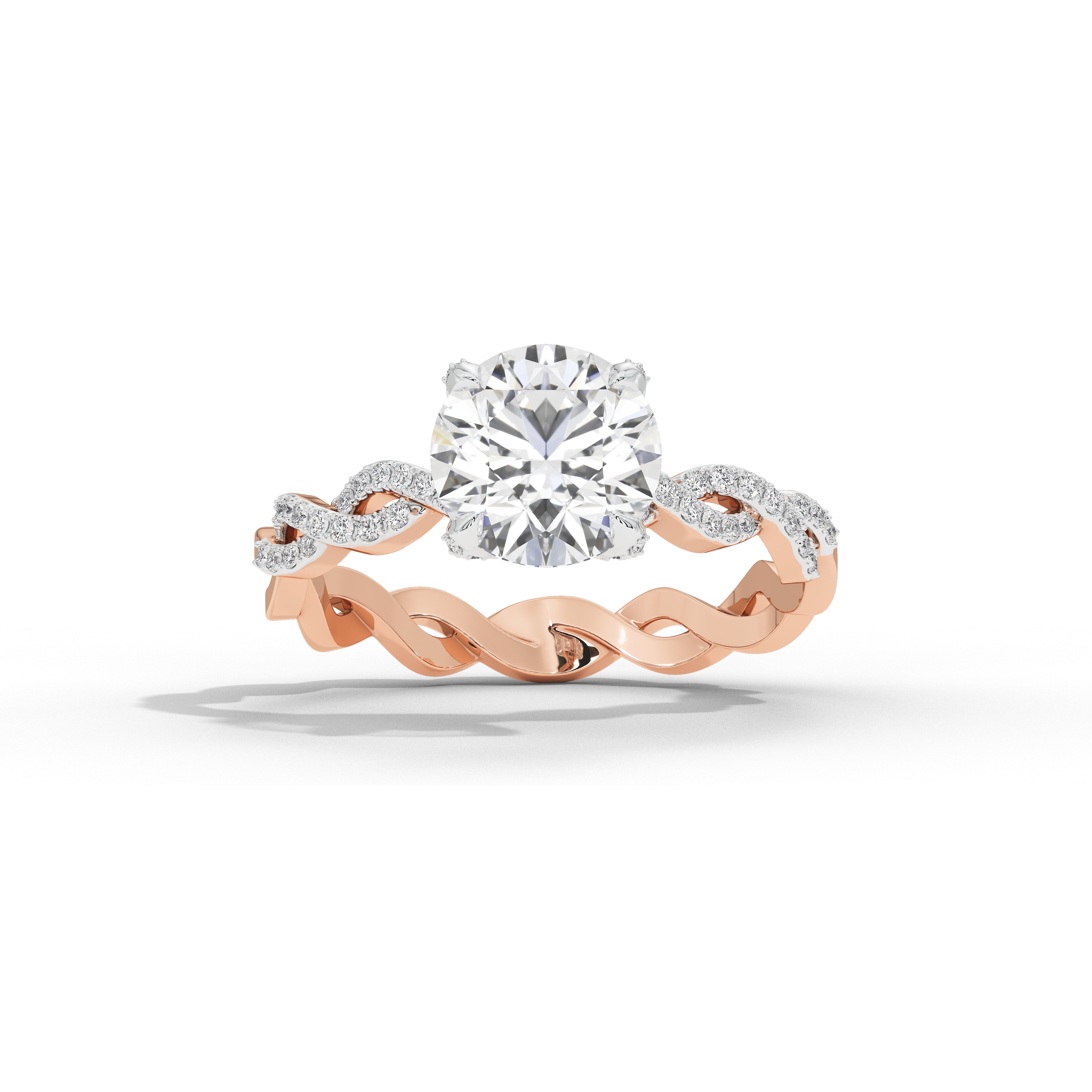 1 Carat Leila Round Solitaire Ring