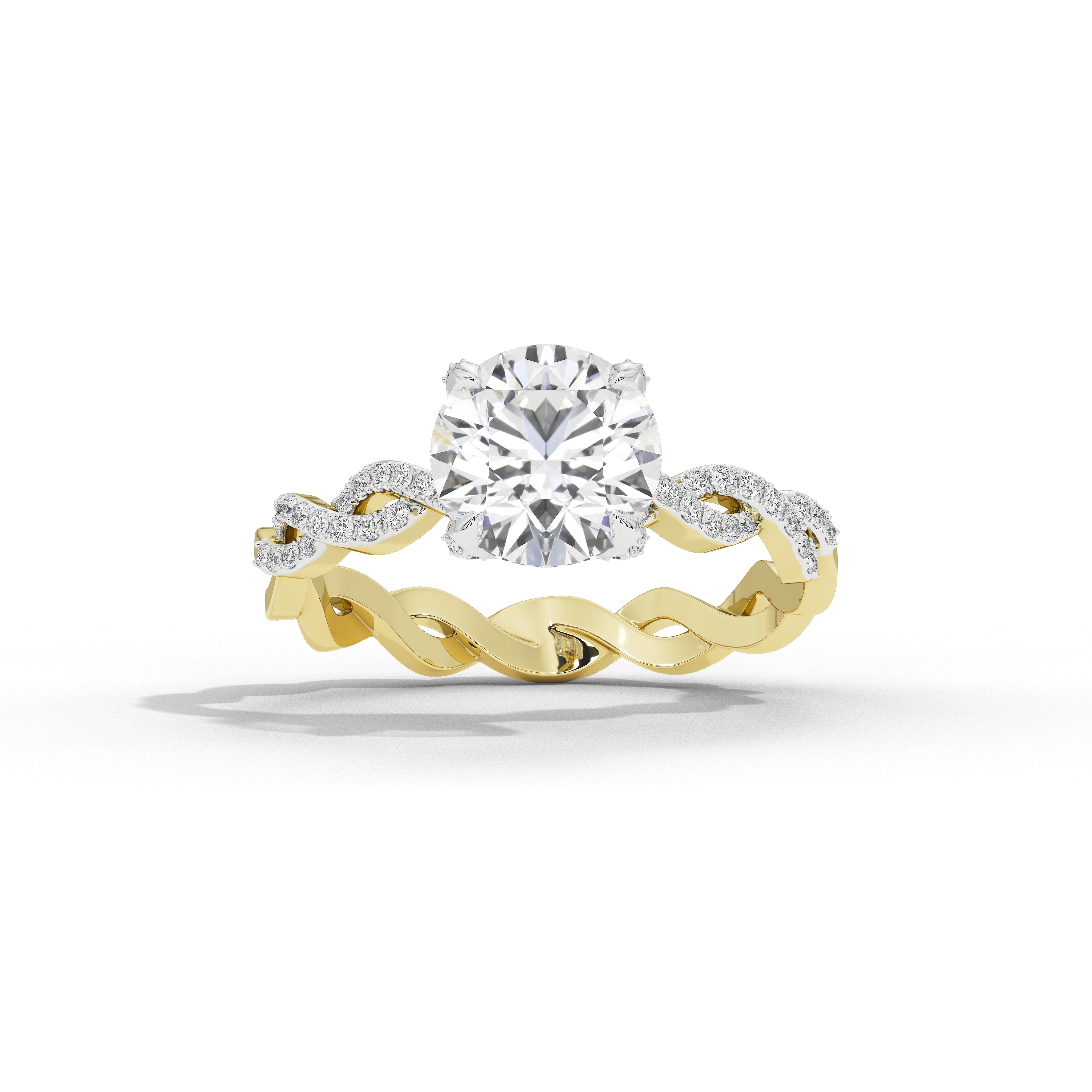 1 Carat Leila Round Solitaire Ring