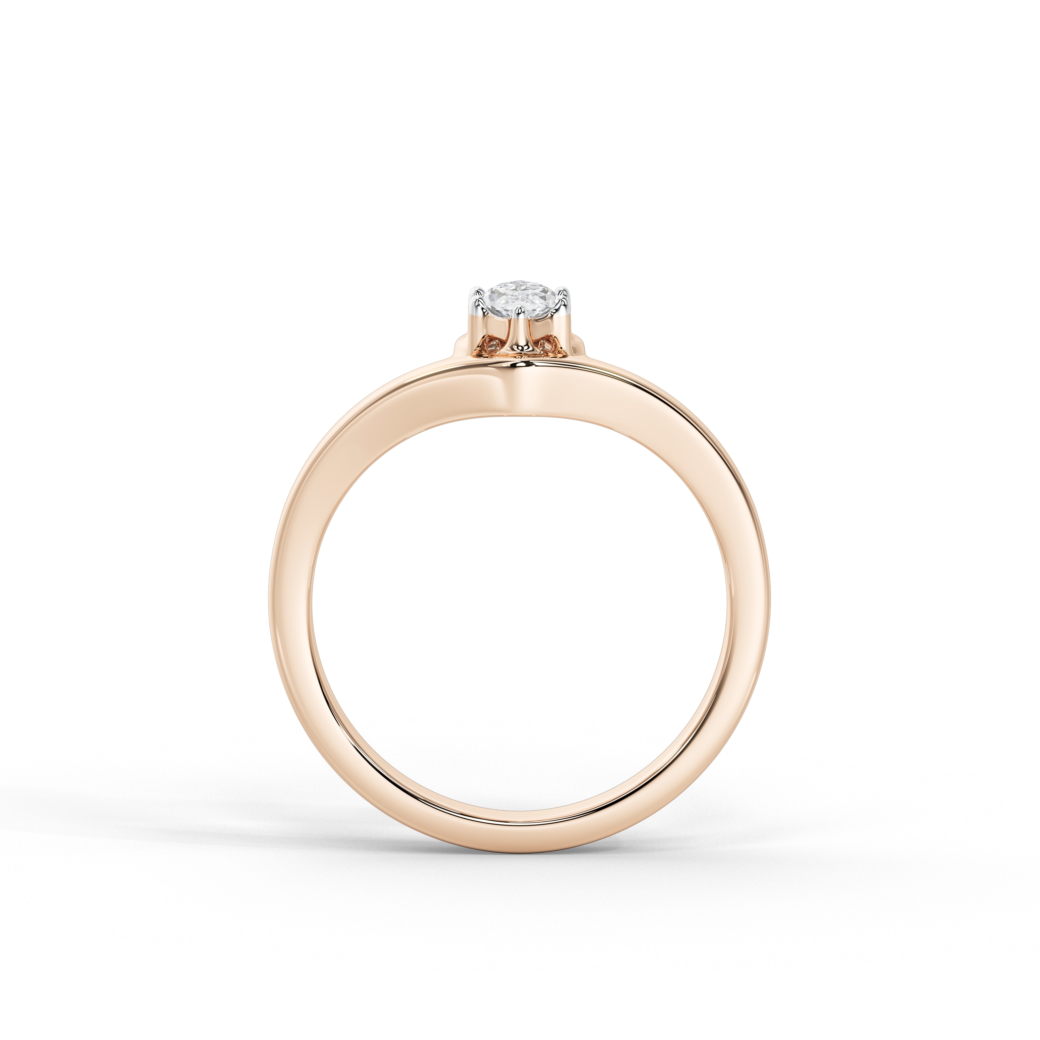 Sorrel Marquise Solitaire Ring