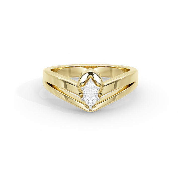 Sorrel Marquise Solitaire Ring