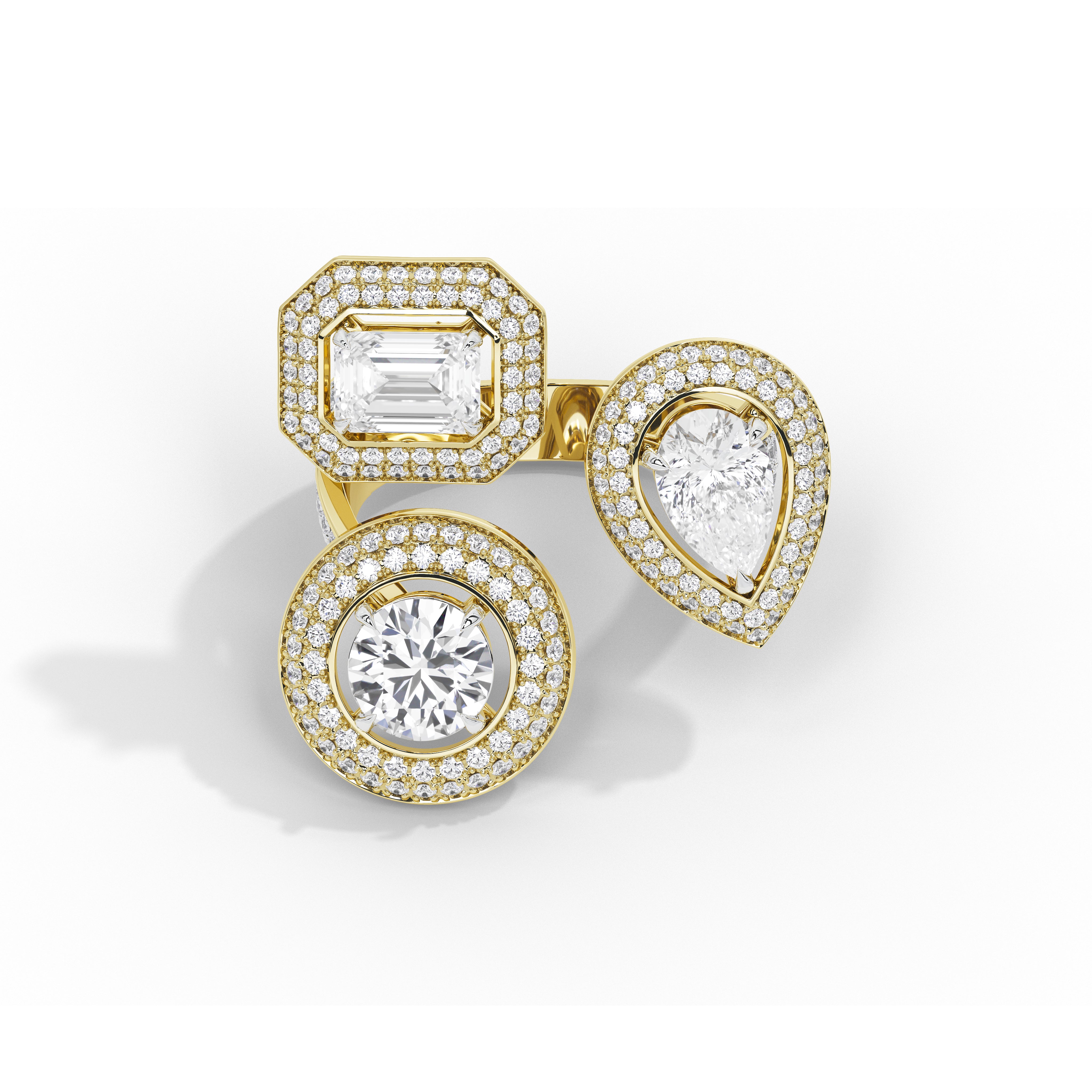 4 Carat Moana Cocktail Ring