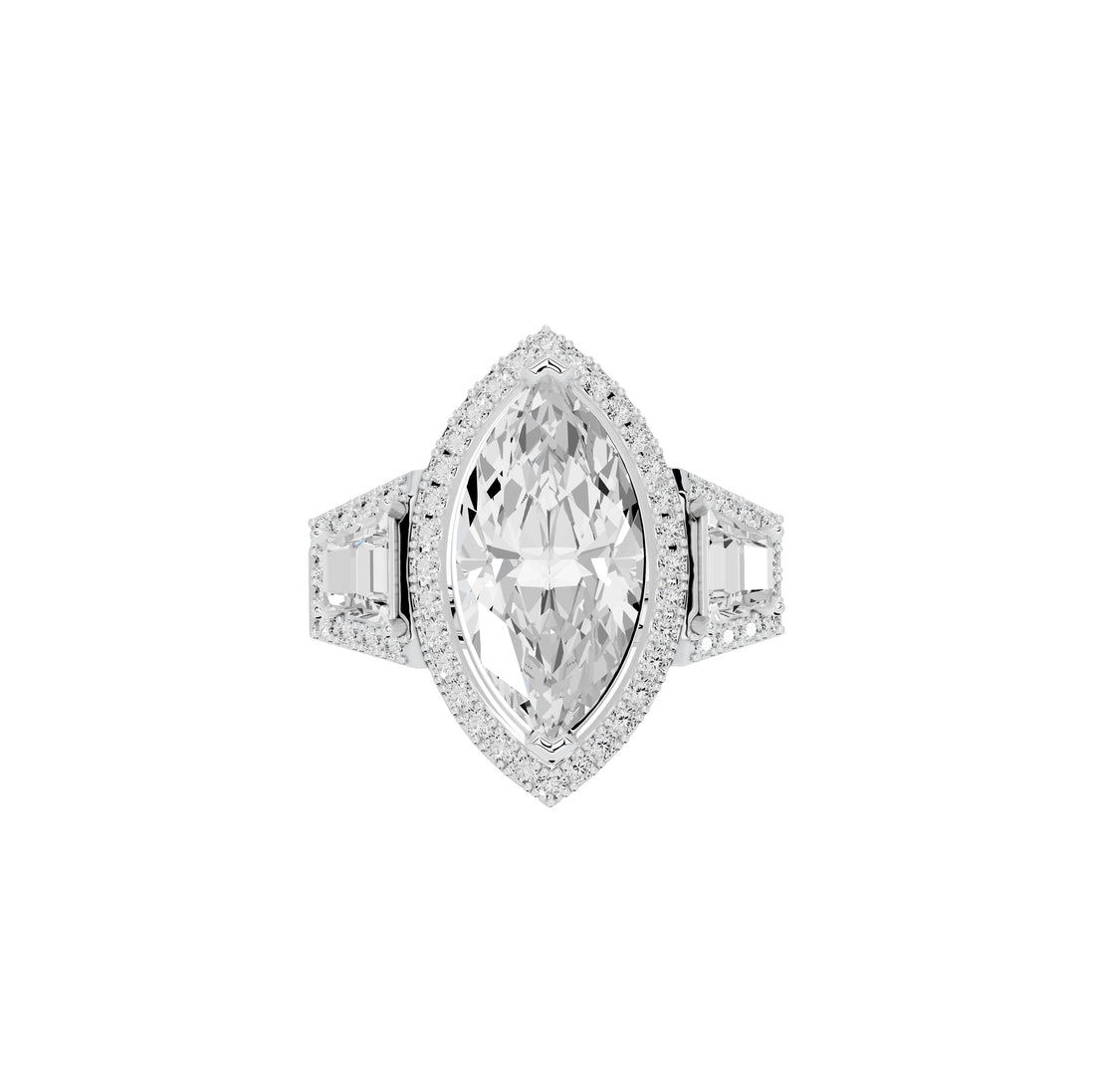 5 Carat Marquise Solitaire Ring