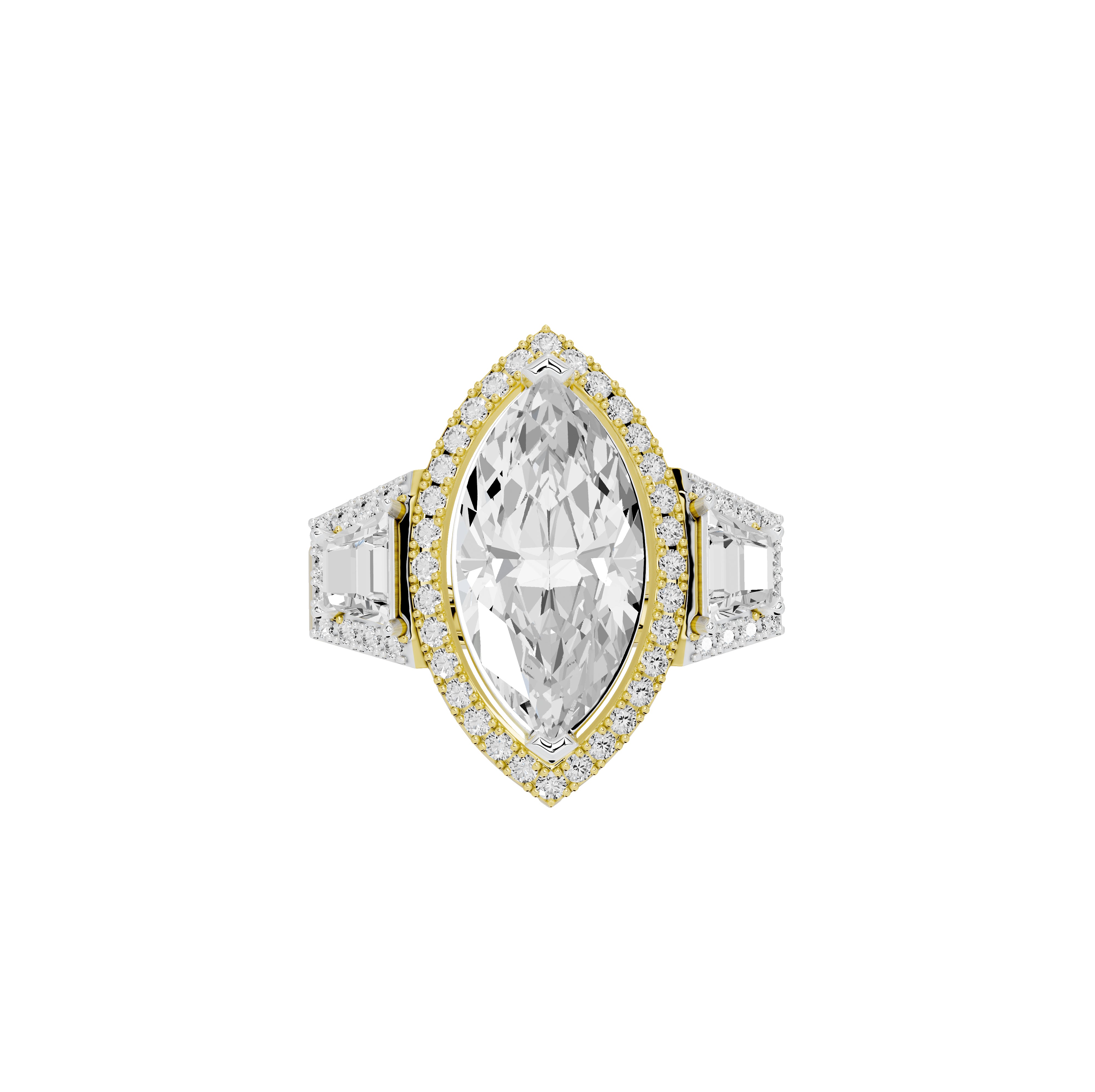 5 Carat Marquise Solitaire Ring