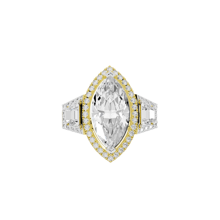 5 Carat Marquise Solitaire Ring
