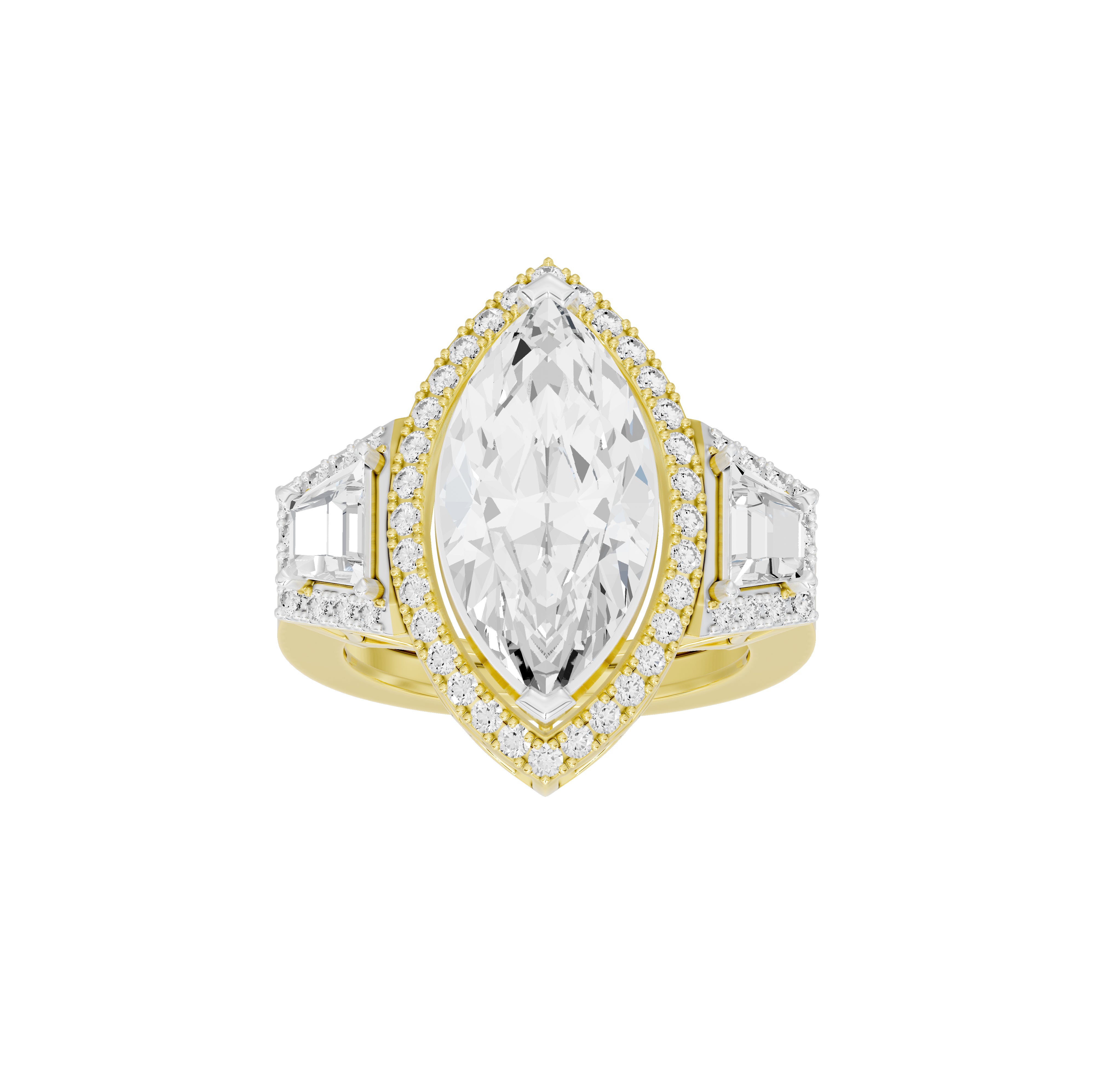 5 Carat Marquise Solitaire Ring