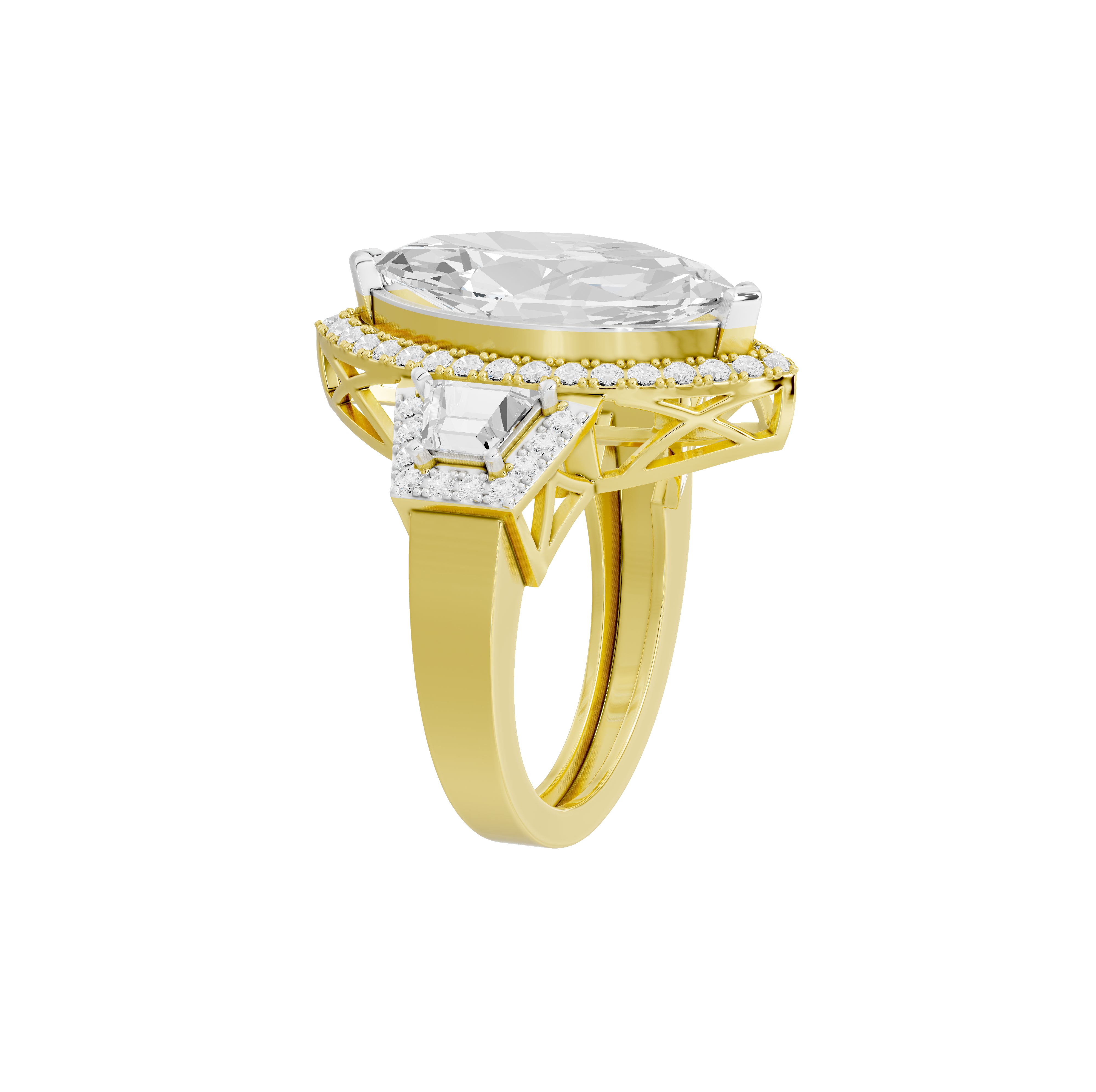 5 Carat Marquise Solitaire Ring