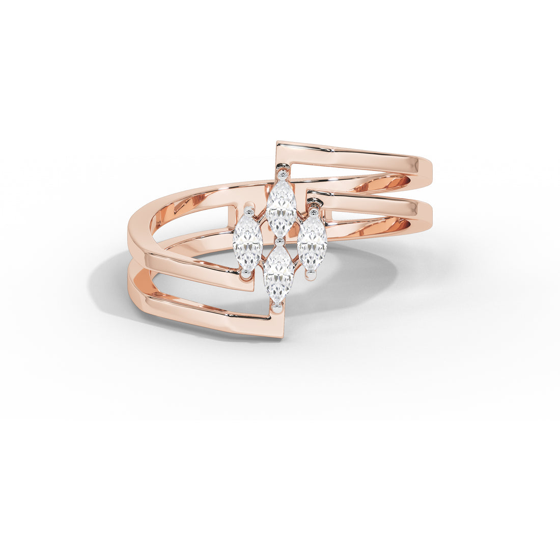 Yara Marquise Cluster Ring