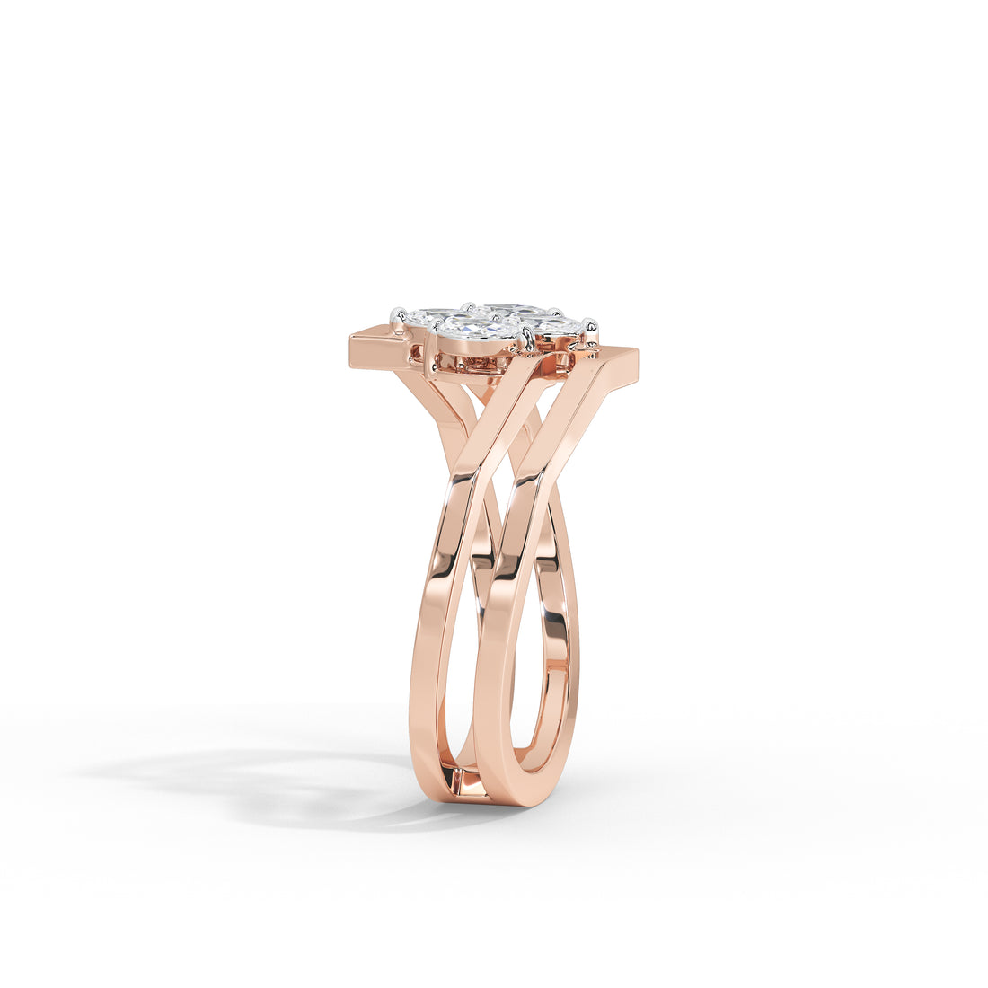 Yara Marquise Cluster Ring