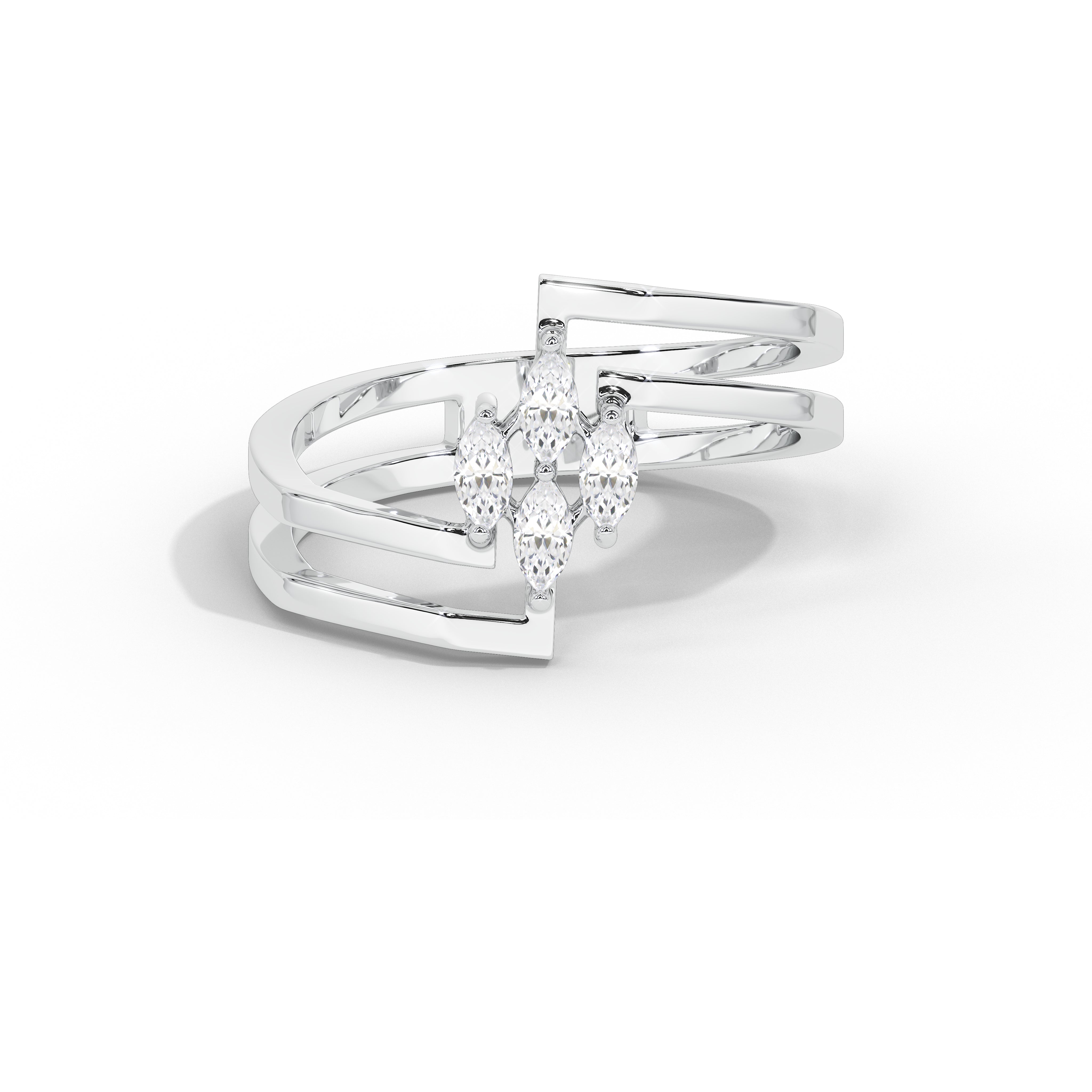 Yara Marquise Cluster Ring
