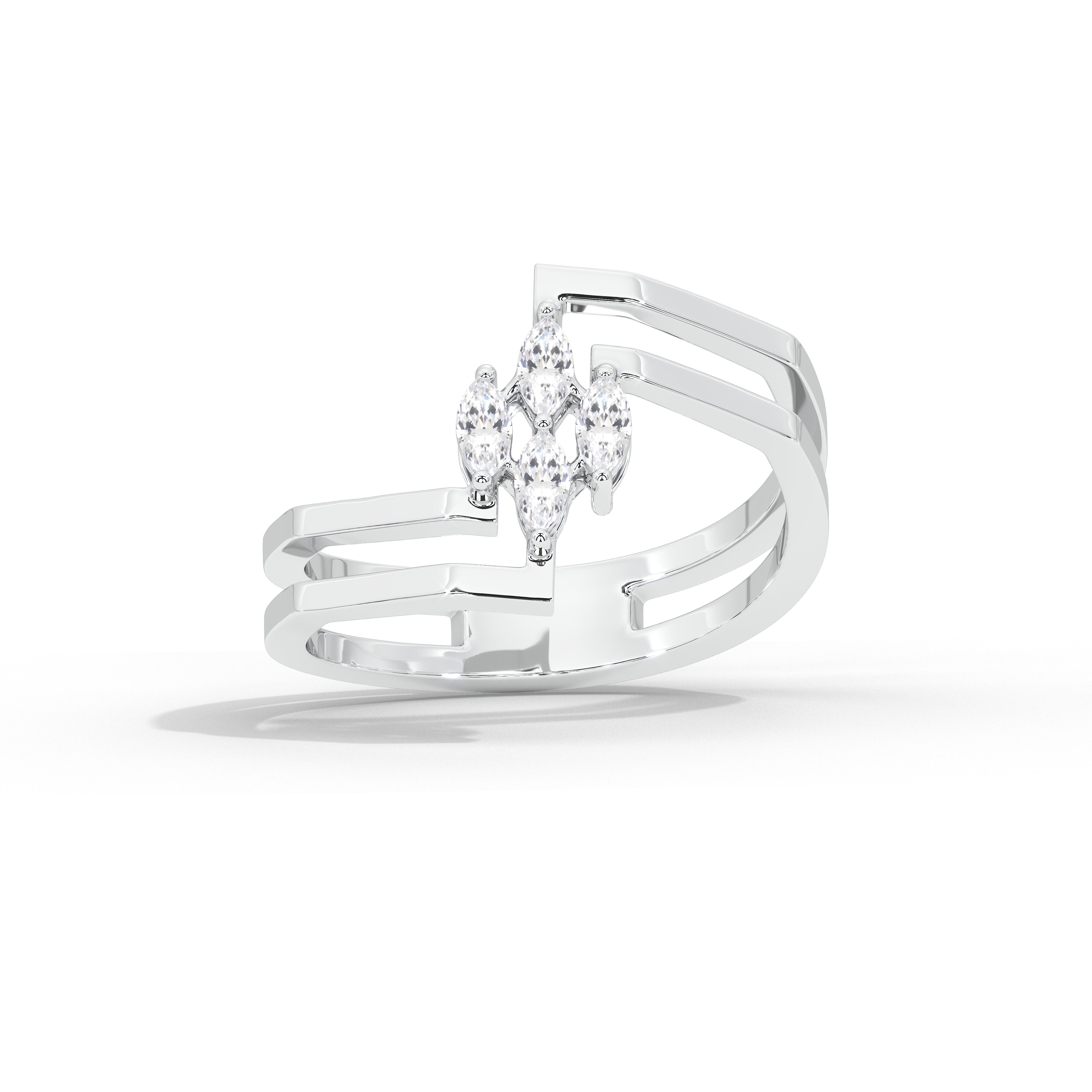 Yara Marquise Cluster Ring