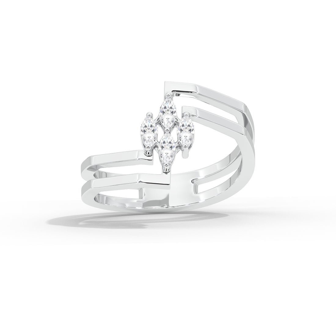 Yara Marquise Cluster Ring