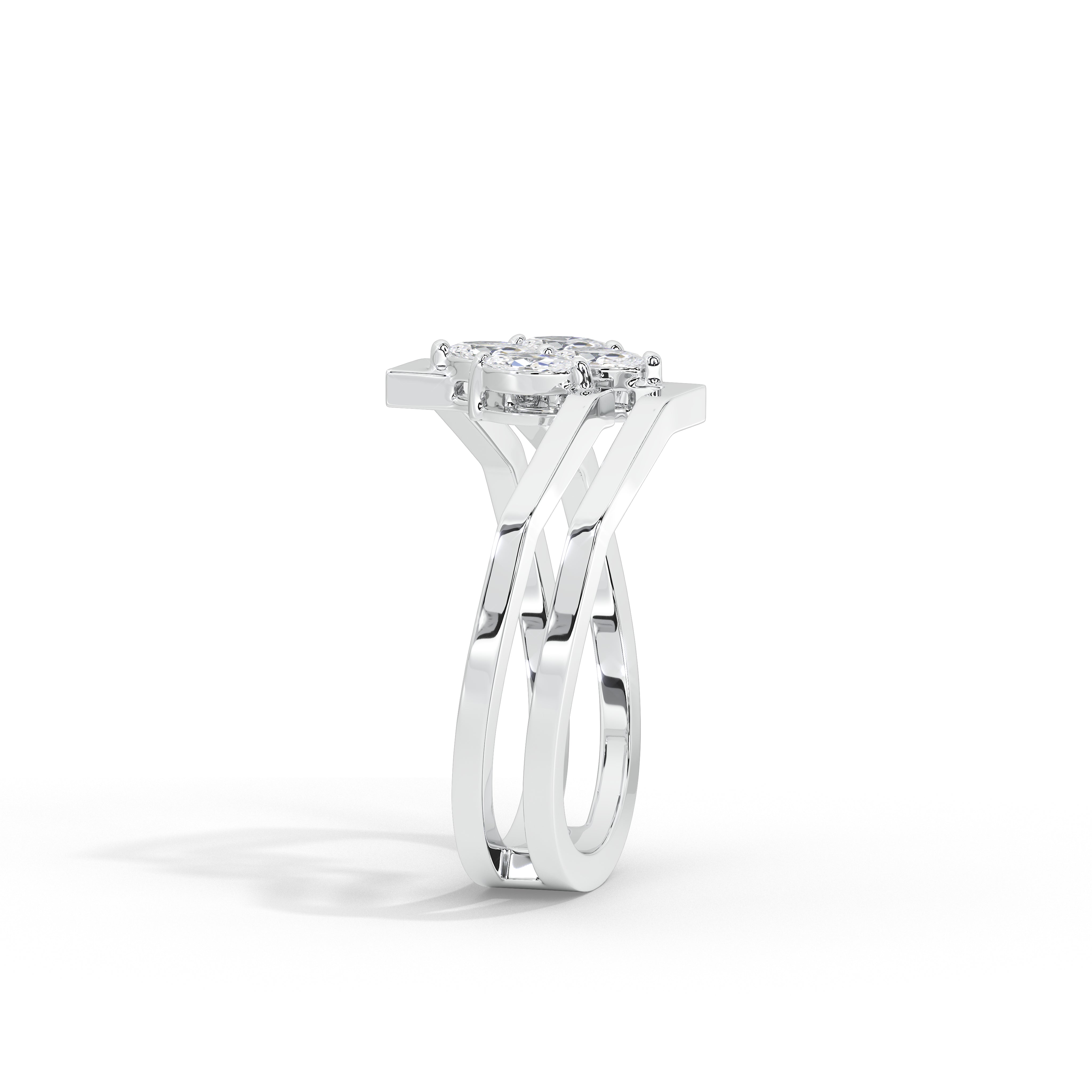 Yara Marquise Cluster Ring