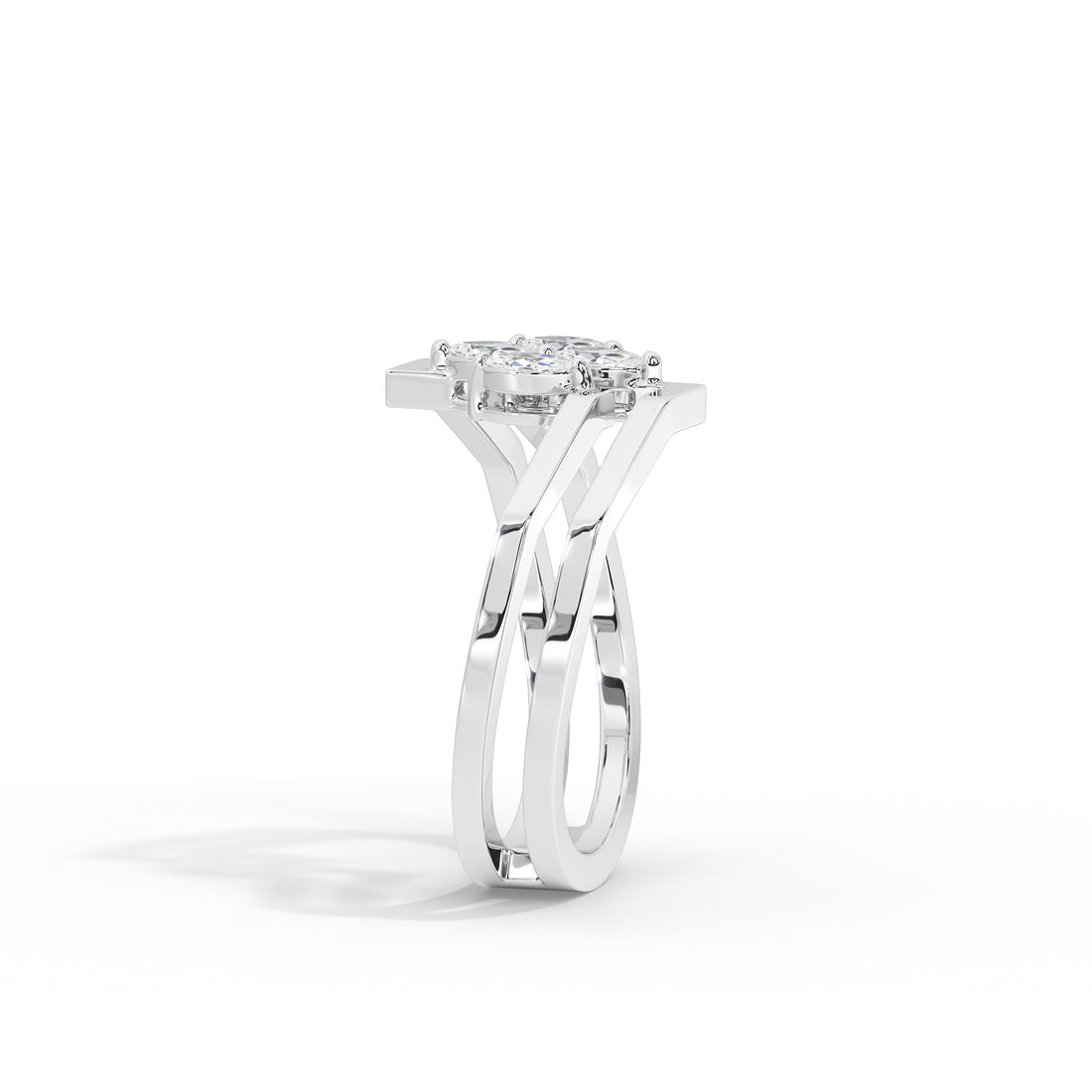 Yara Marquise Cluster Ring