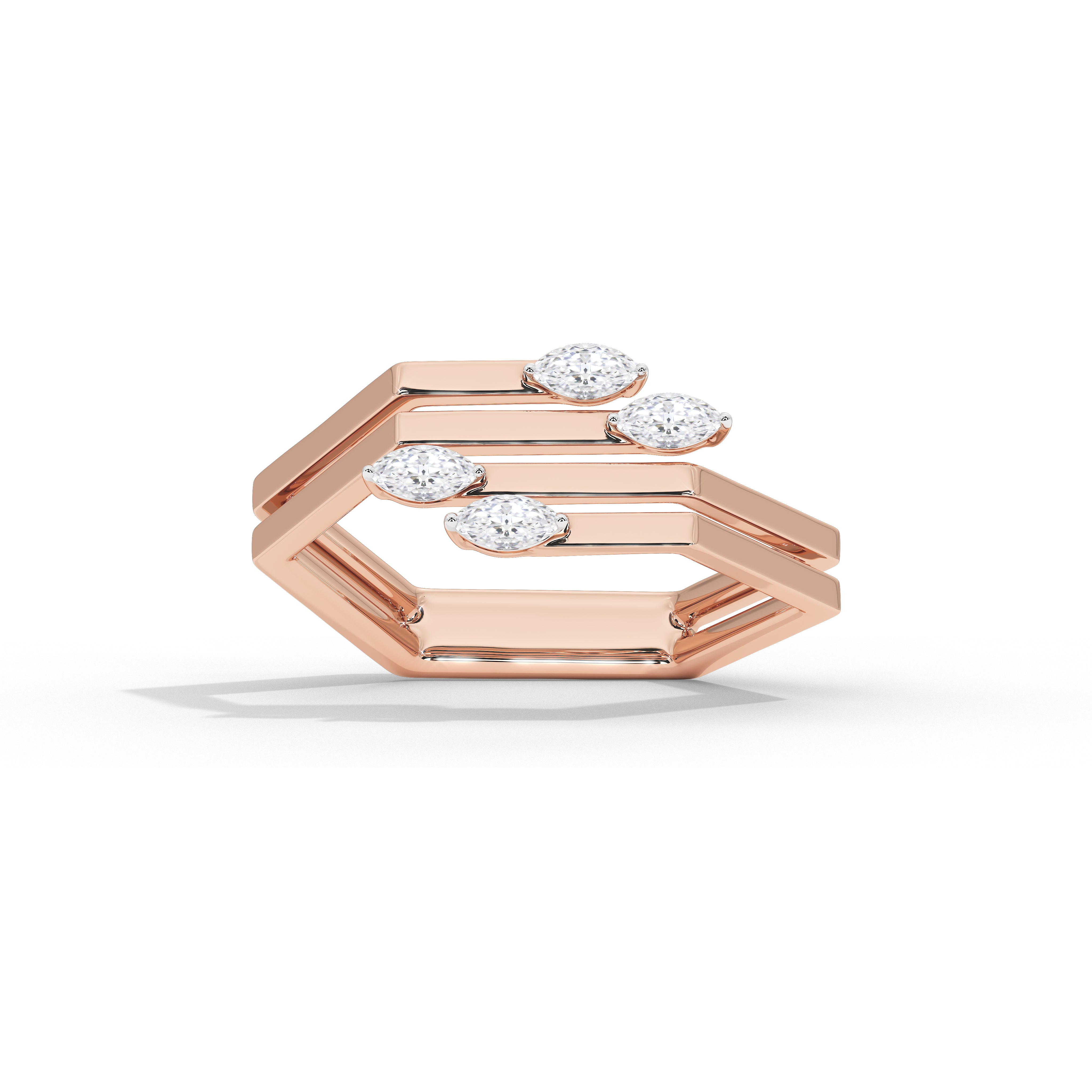Ziana Marquise Boss Babe Ring
