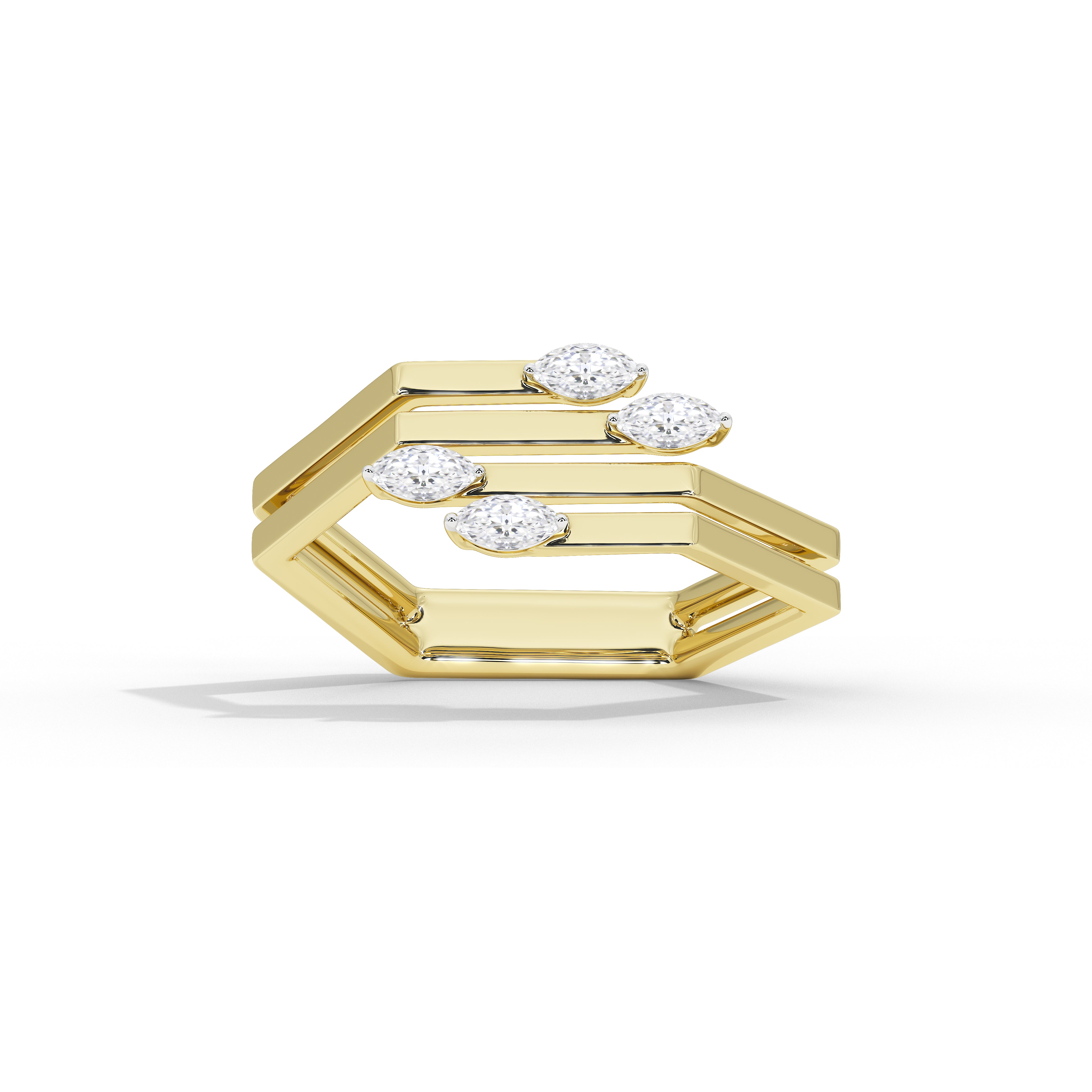 Ziana Marquise Boss Babe Ring