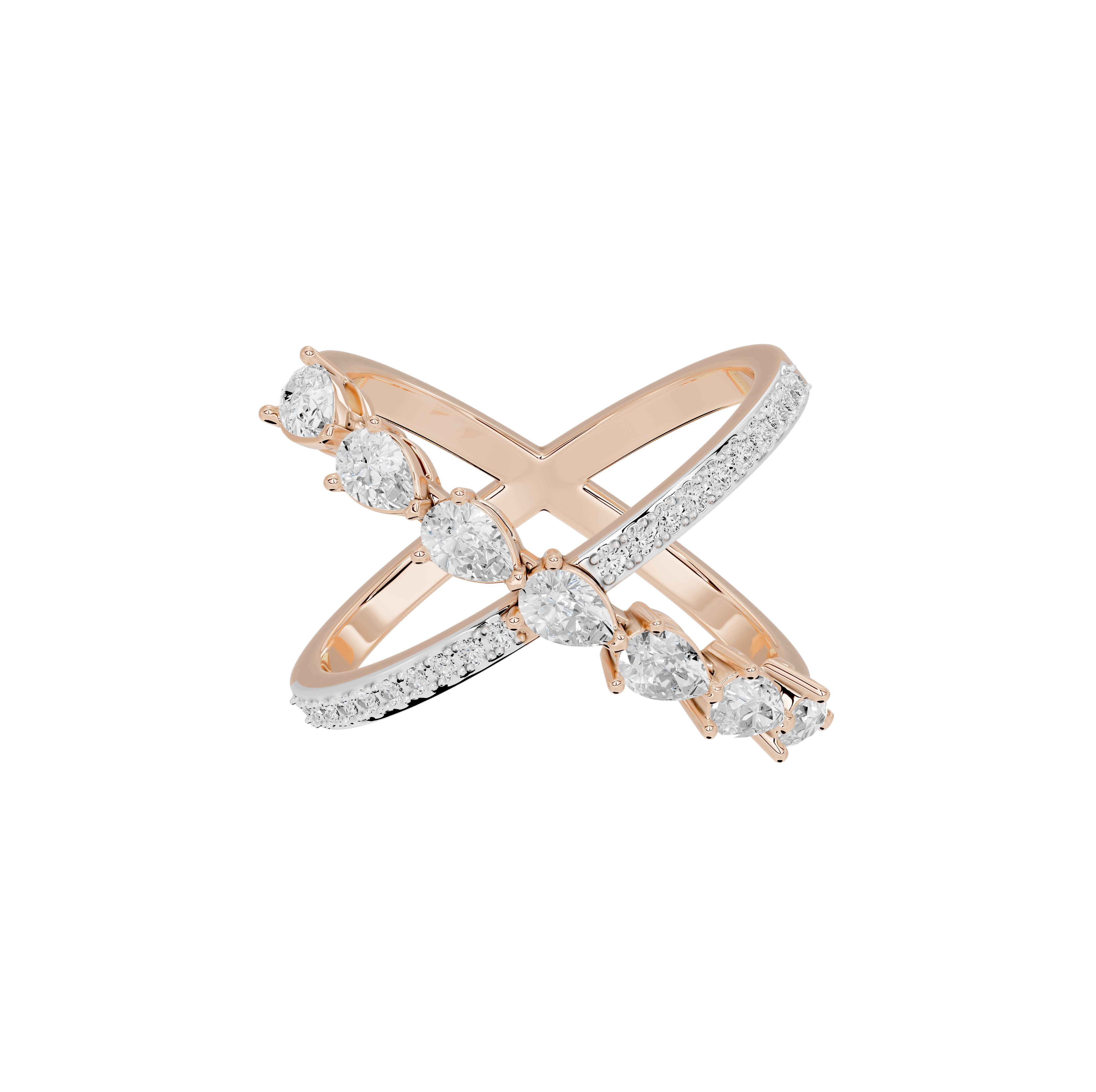 Samantha Cross Band Ring