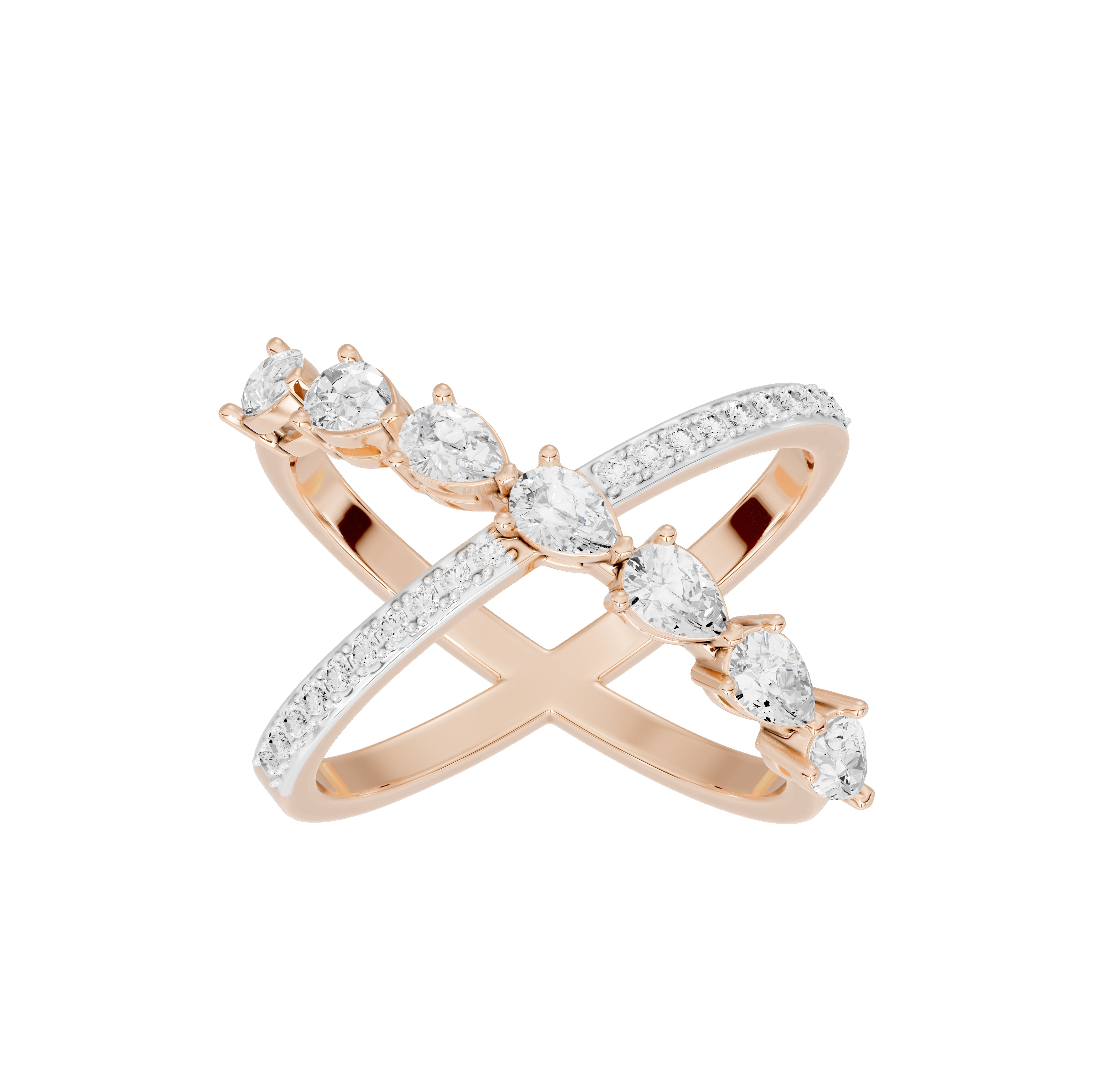 Samantha Cross Band Ring
