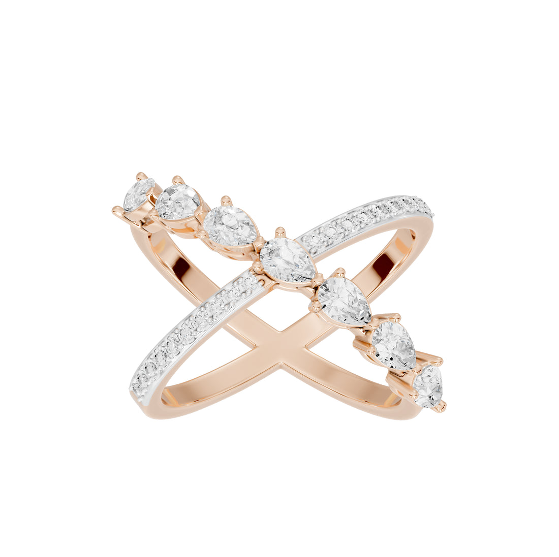 Samantha Cross Band Ring