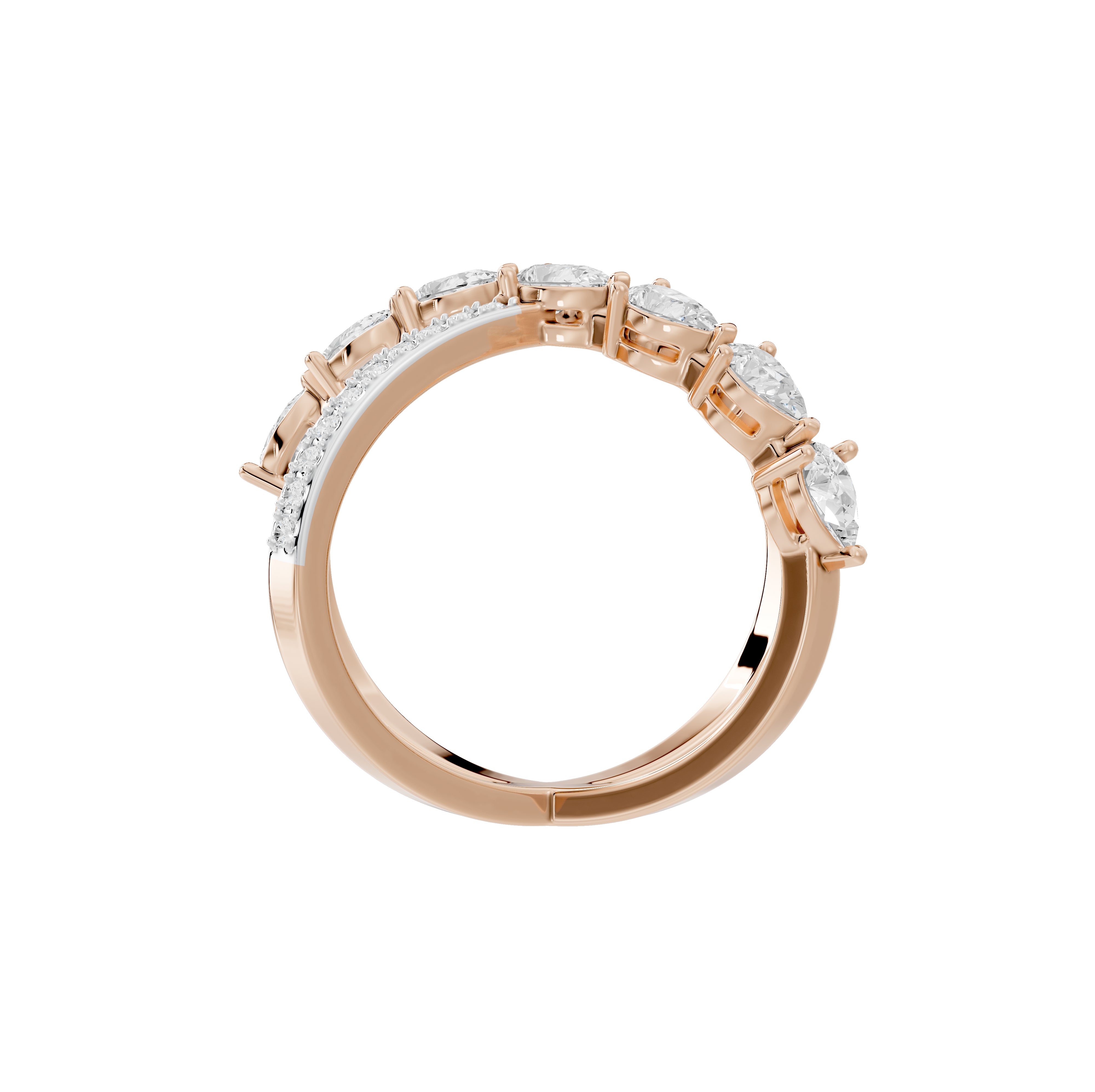 Samantha Cross Band Ring