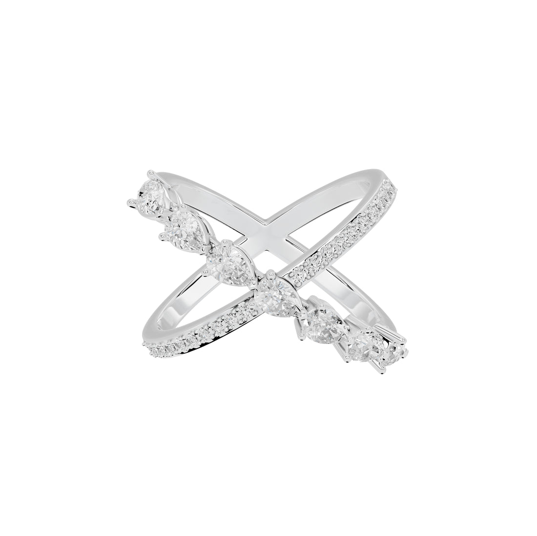 Samantha Cross Band Ring