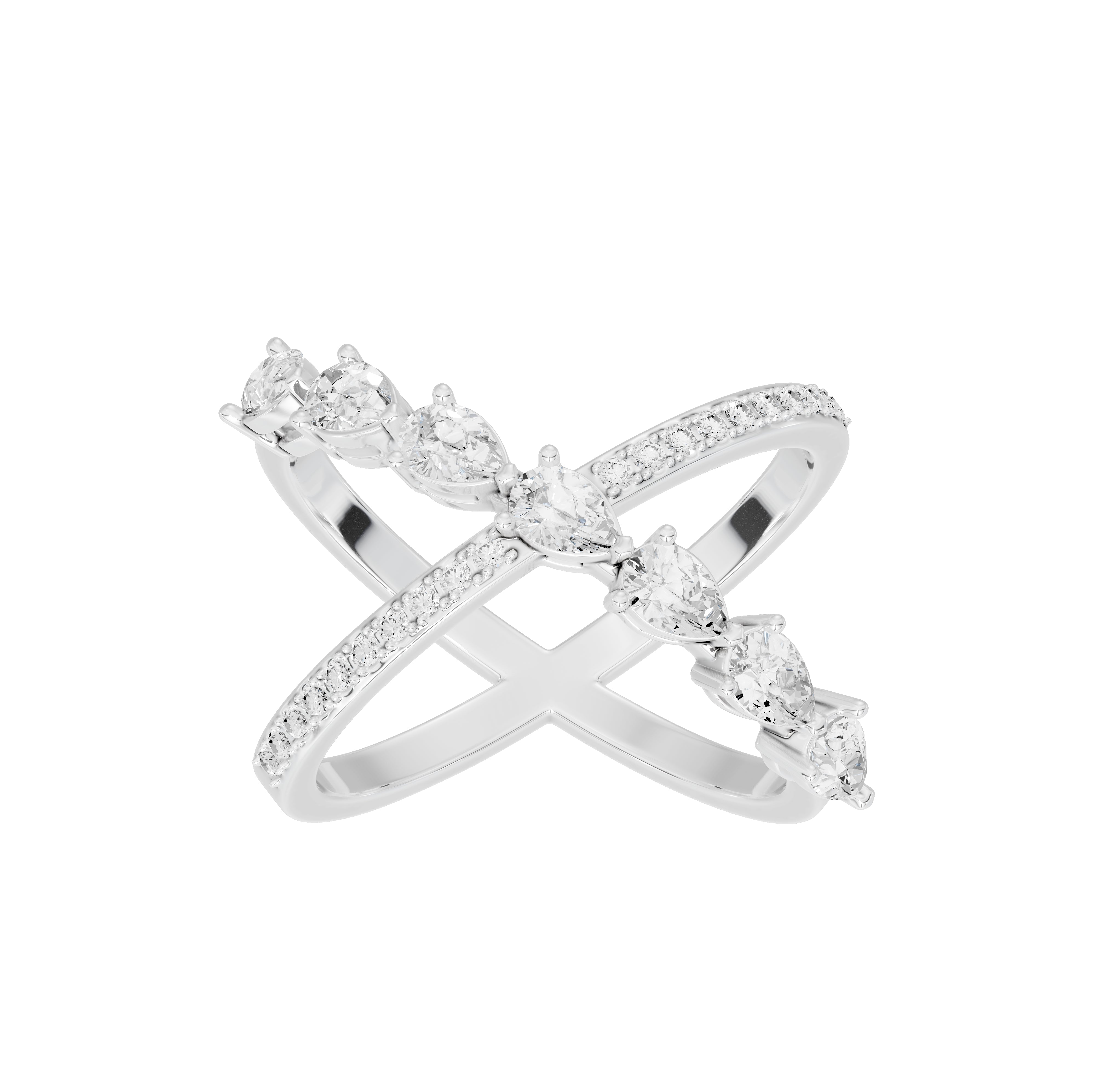 Samantha Cross Band Ring