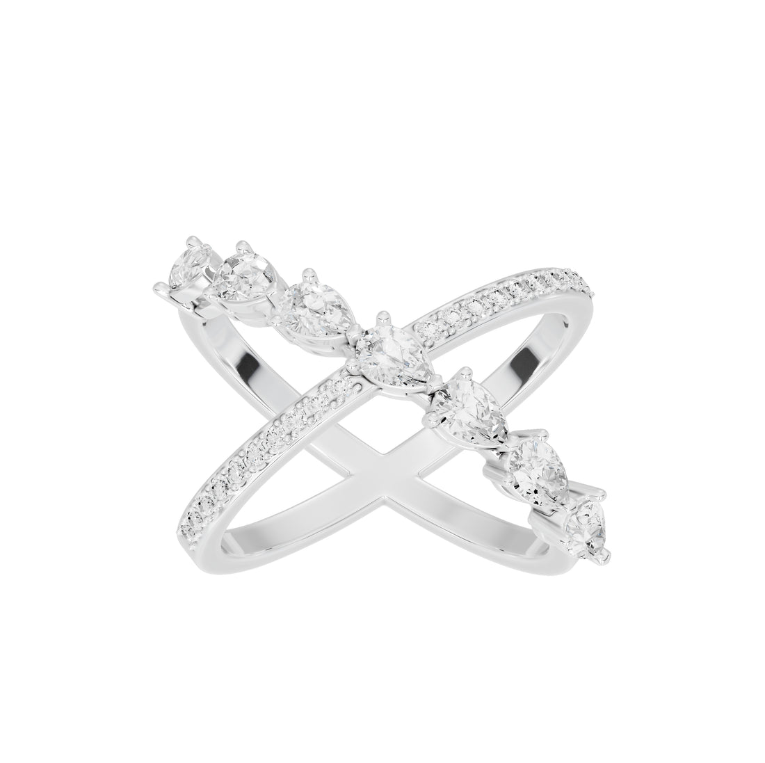 Samantha Cross Band Ring