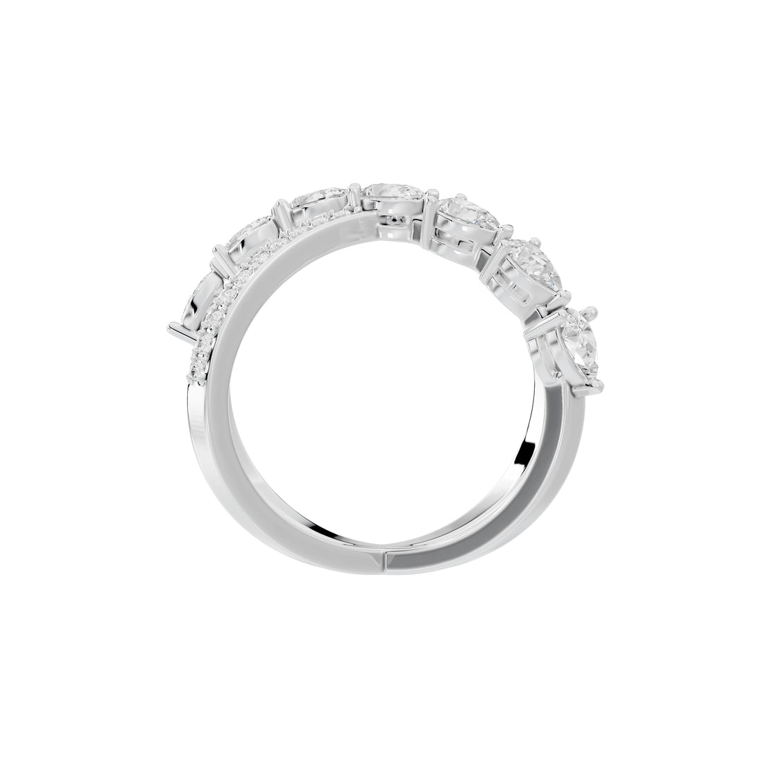 Samantha Cross Band Ring