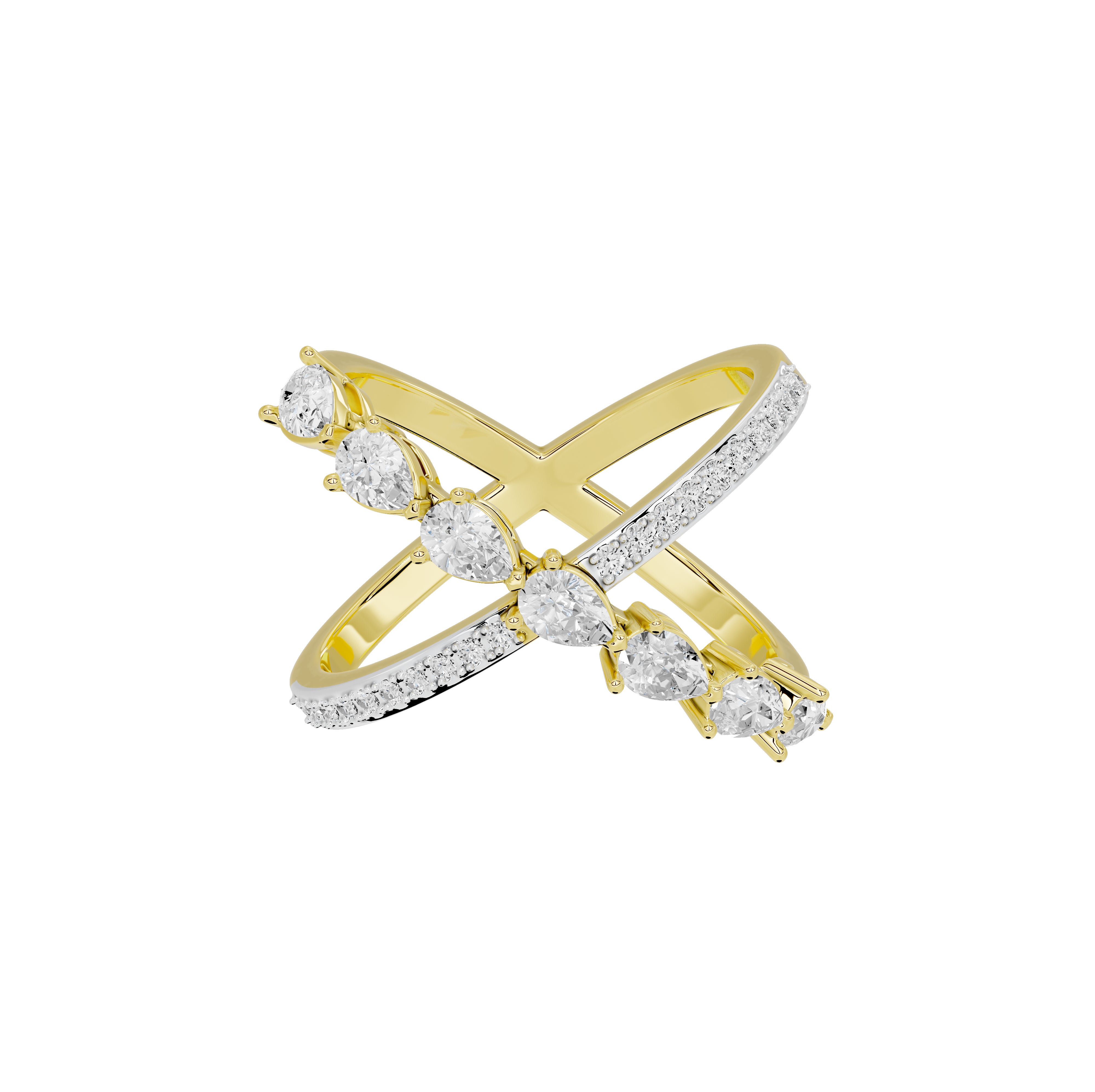 Samantha Cross Band Ring