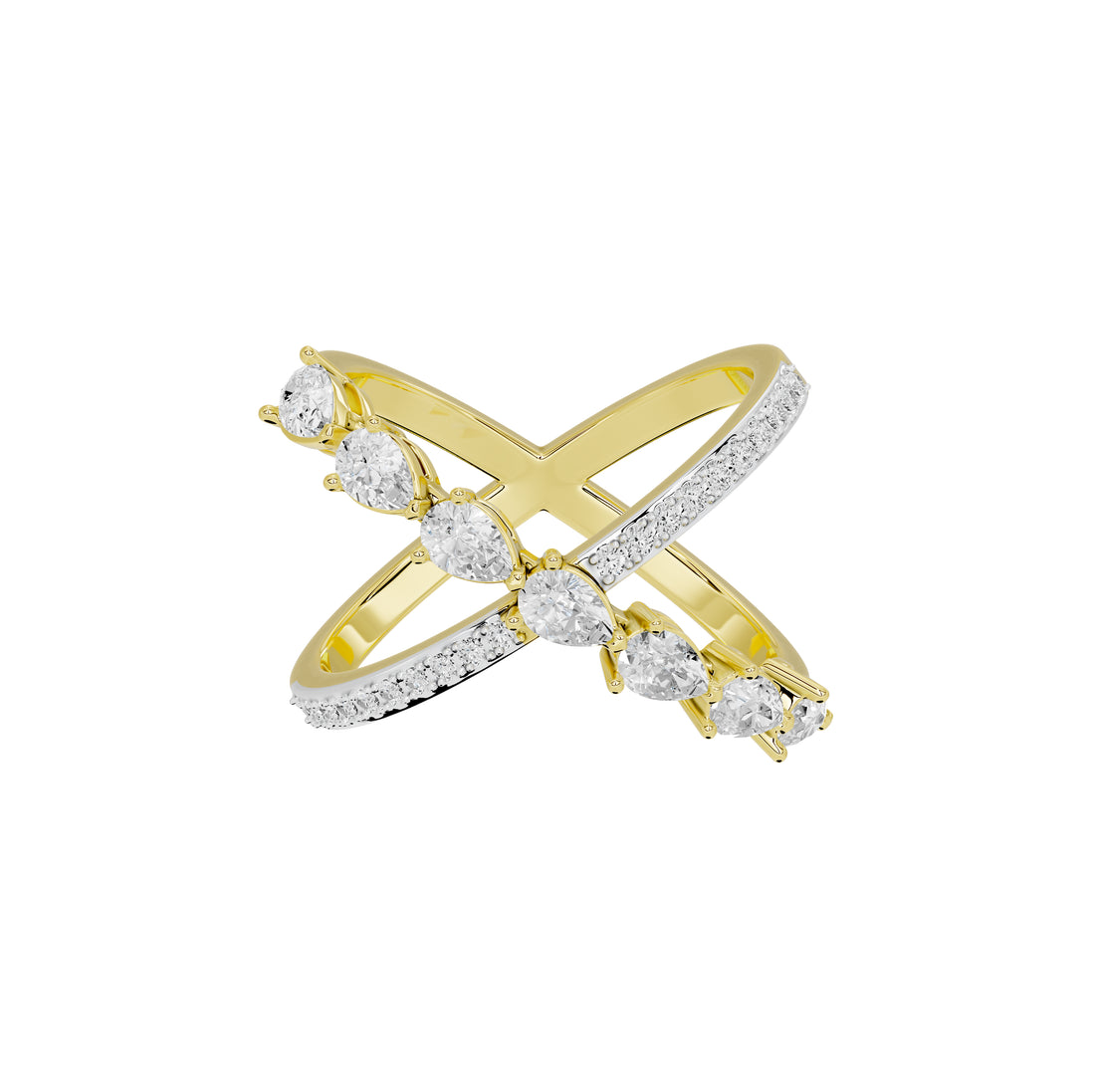 Samantha Cross Band Ring