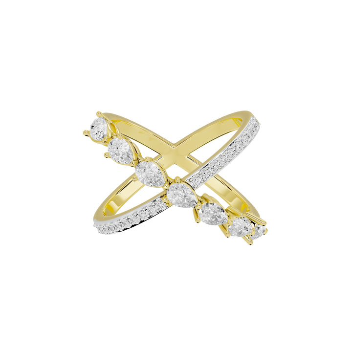 Samantha Cross Band Ring