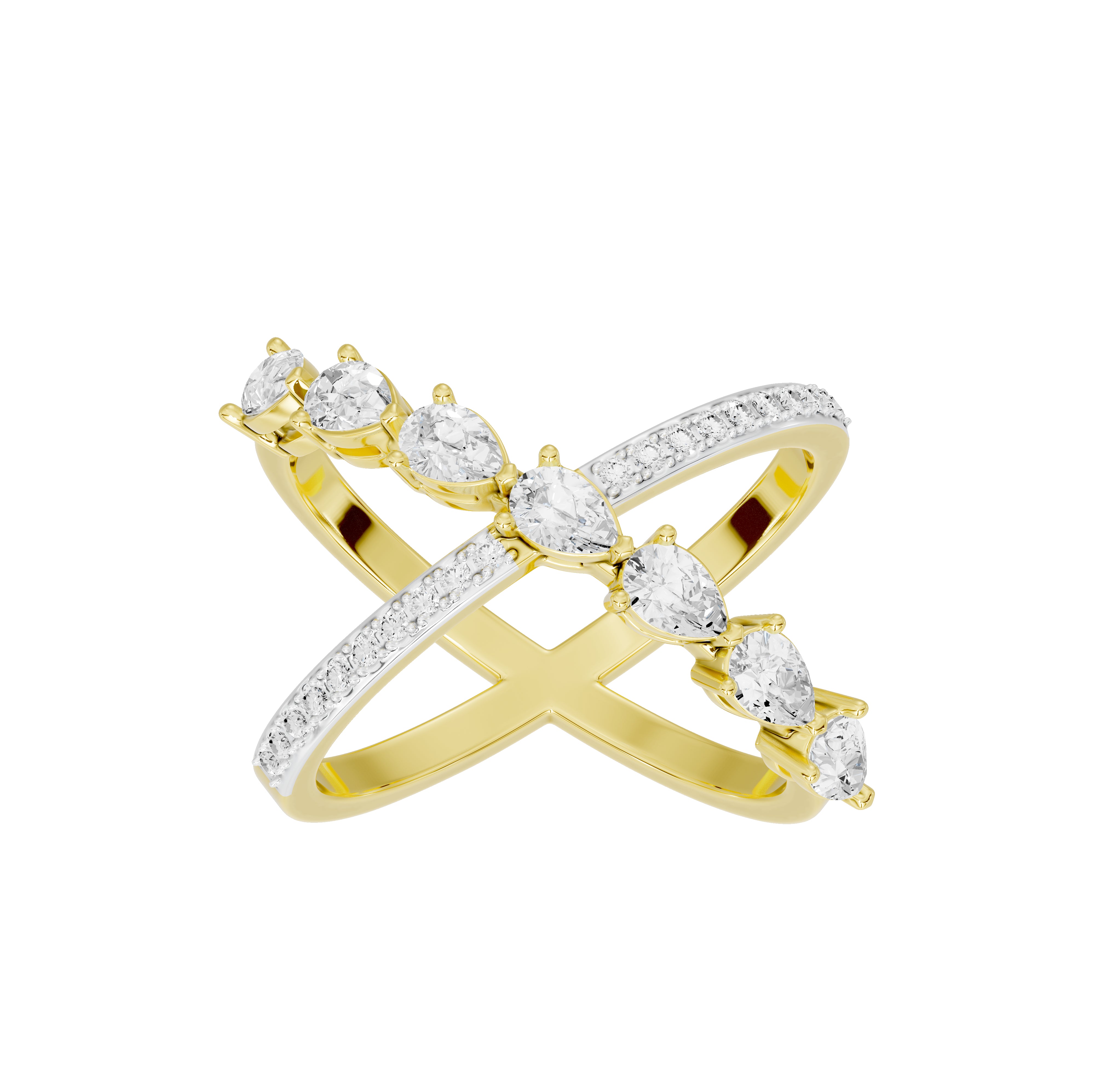 Samantha Cross Band Ring