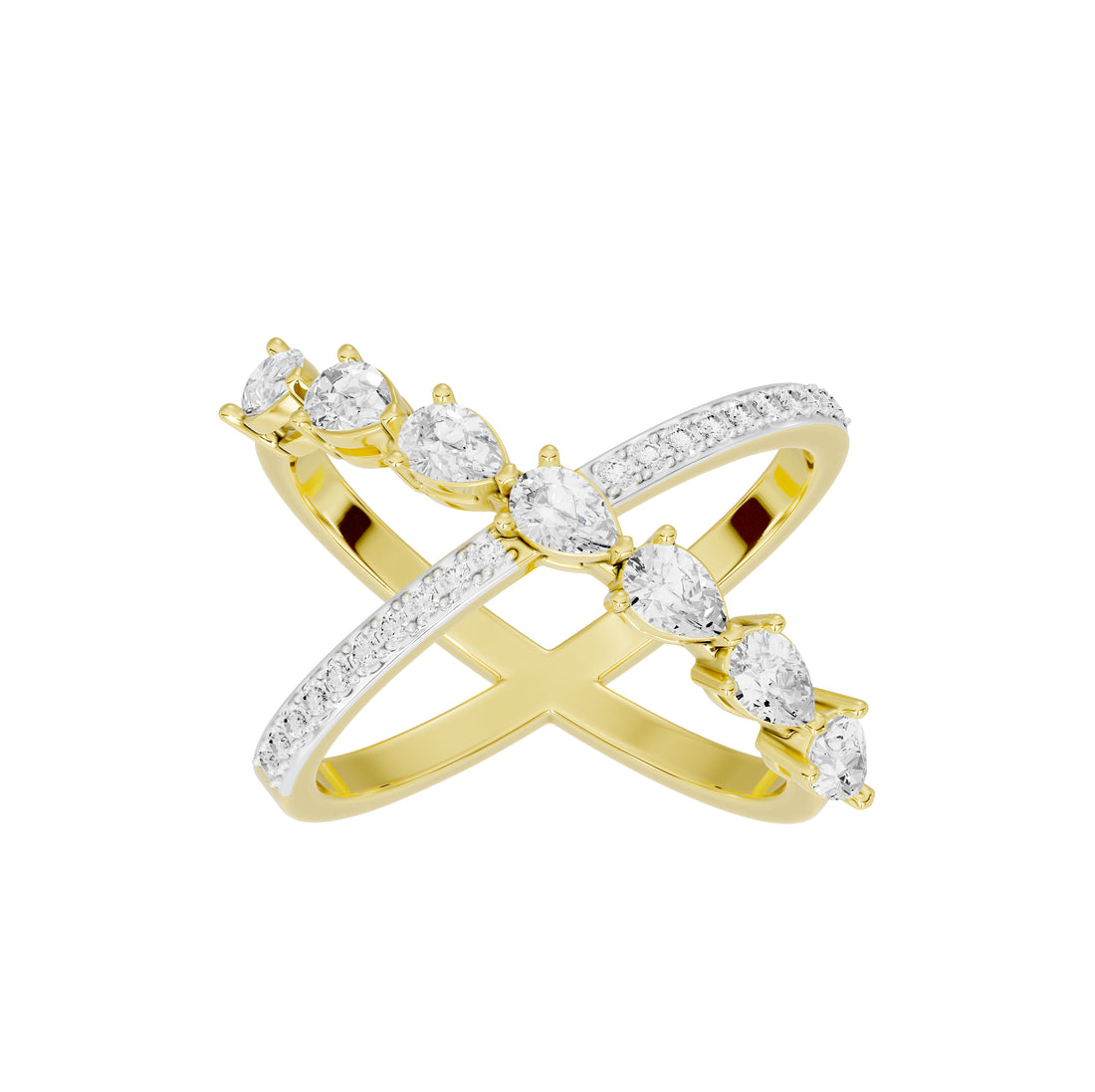 Samantha Cross Band Ring
