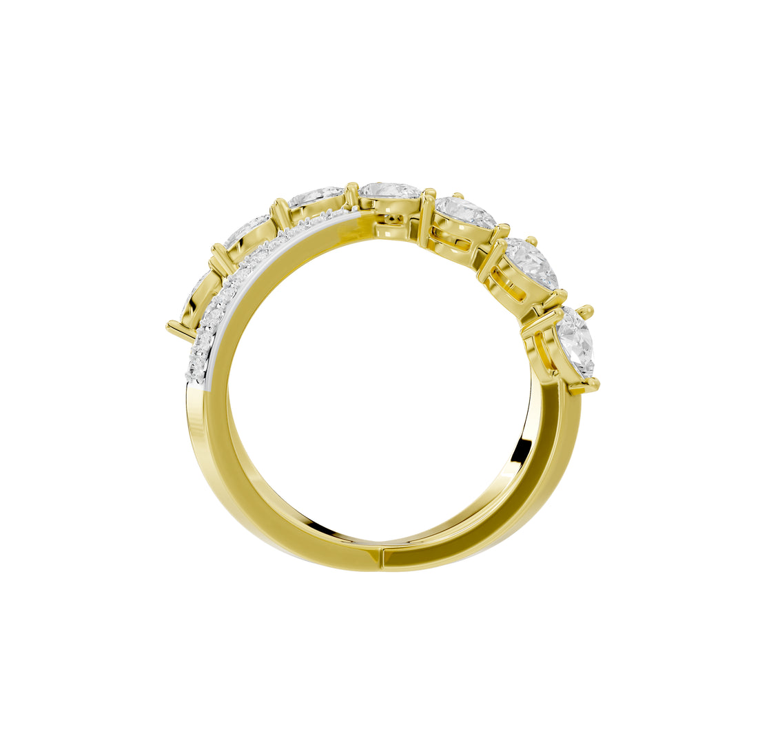 Samantha Cross Band Ring