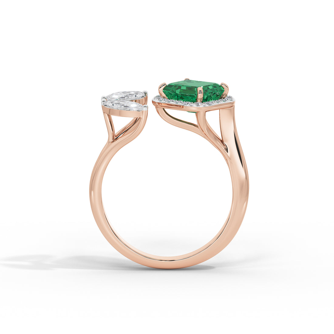 Cathy Emerald & Marquise Ring